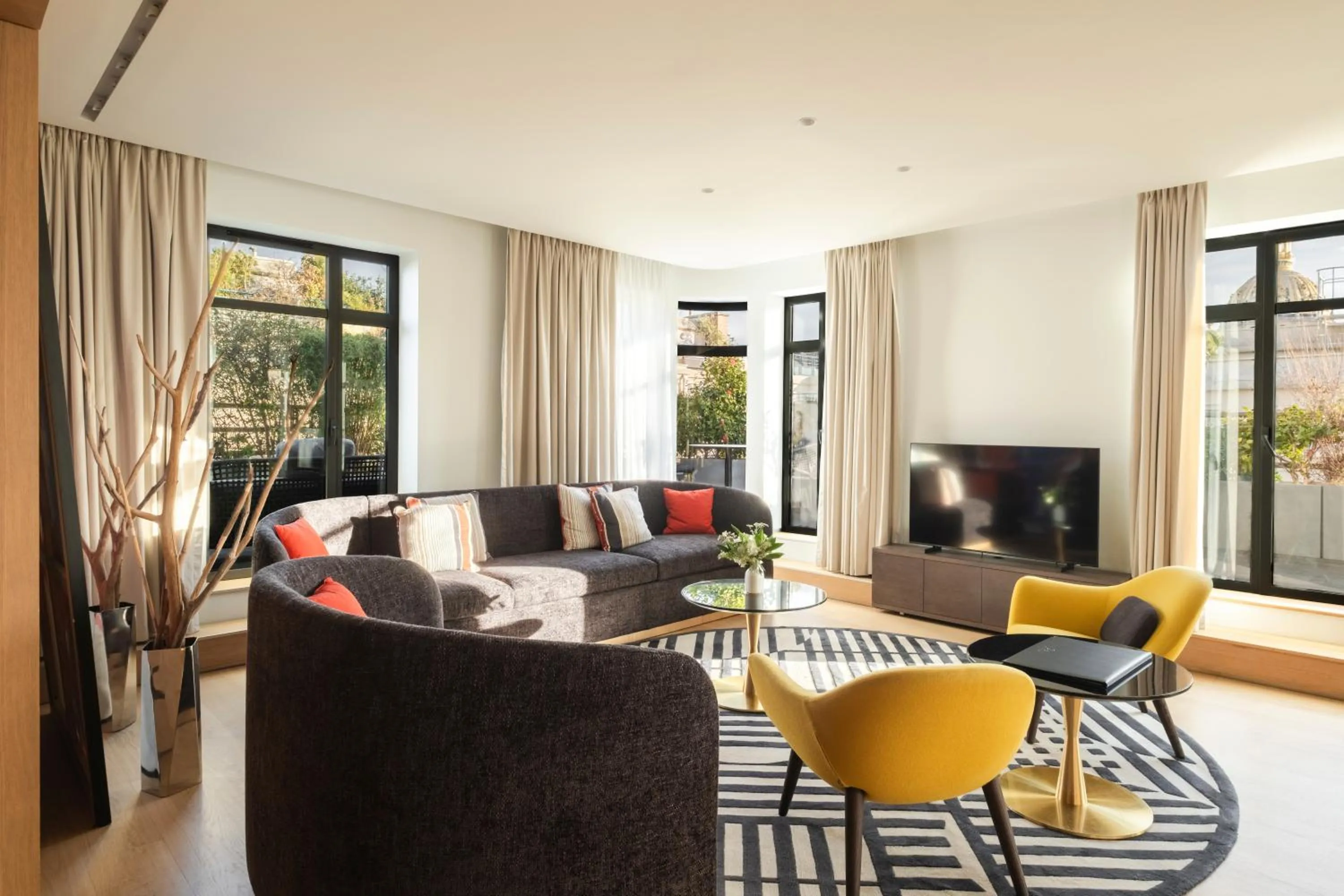 Living room in Le Cinq Codet