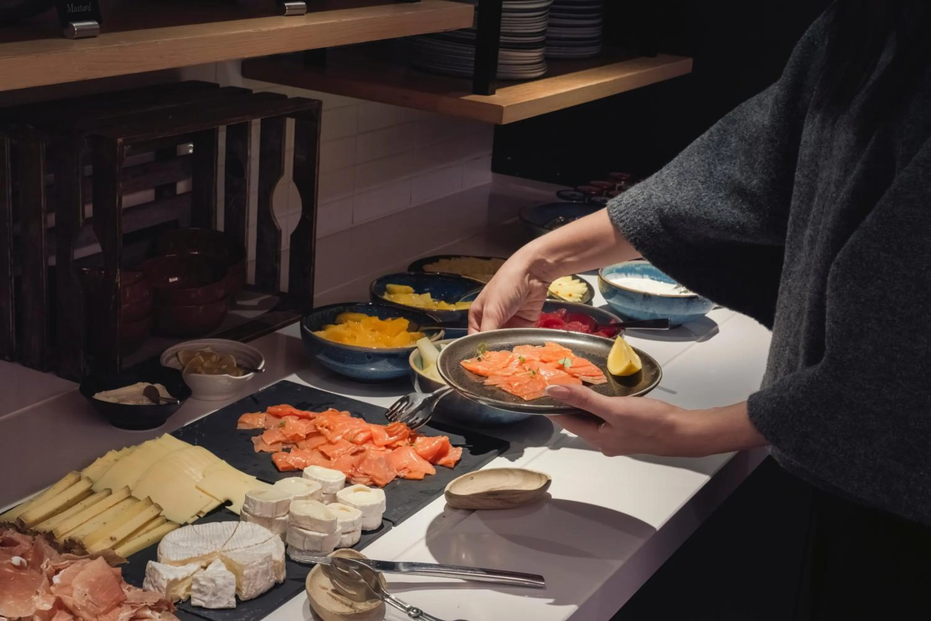 Breakfast in Le Cinq Codet