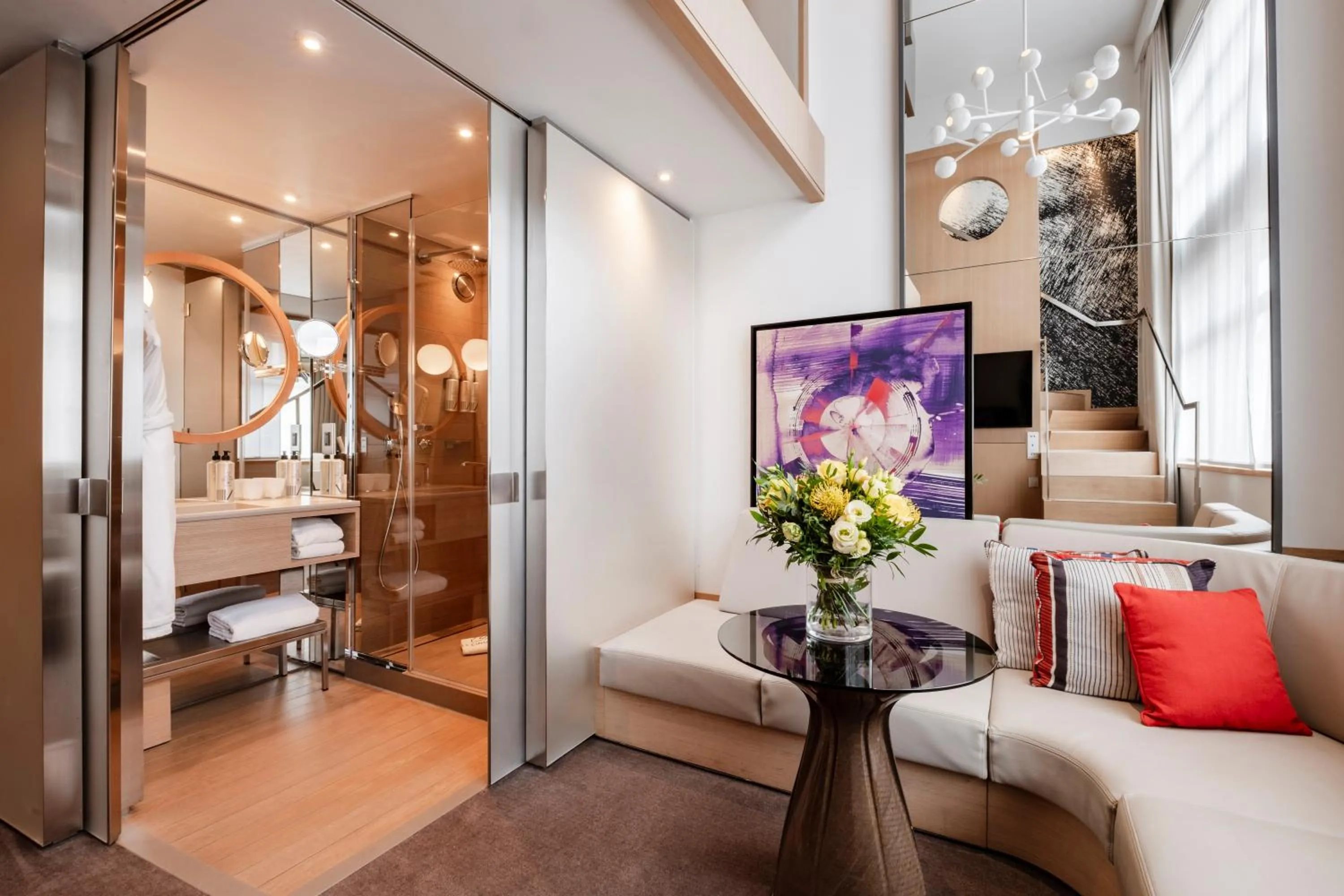 Bedroom, Bed in Le Cinq Codet