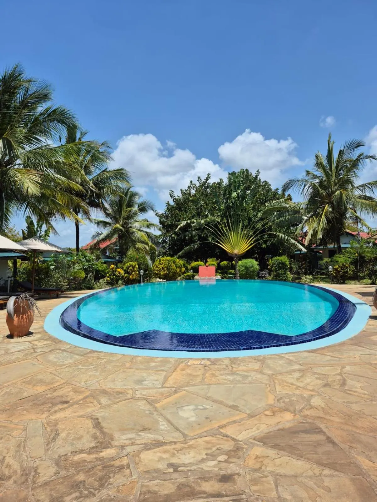 Garden in African Dream Cottages - Diani Beach