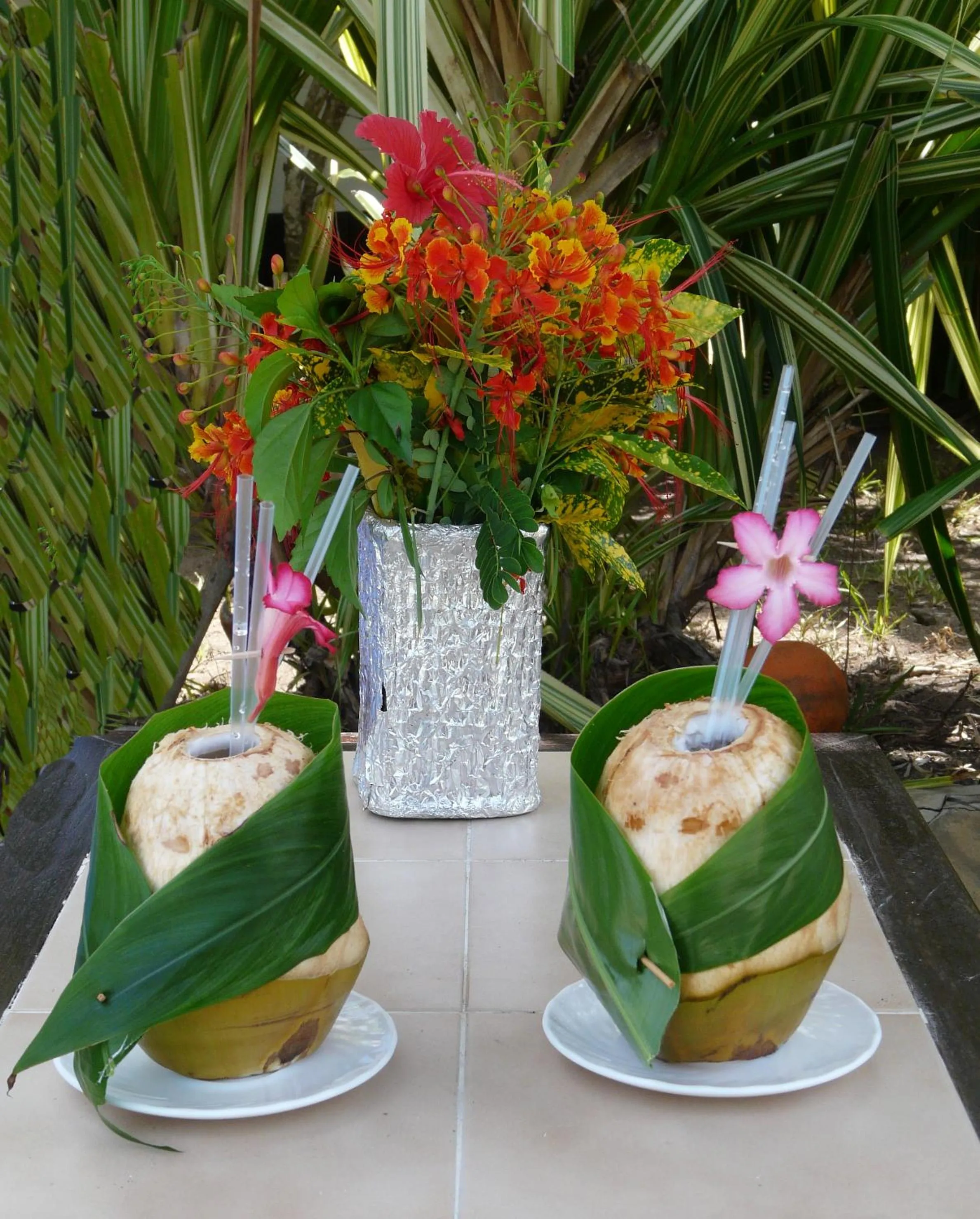 Swimming pool in African Dream Cottages - Diani Beach