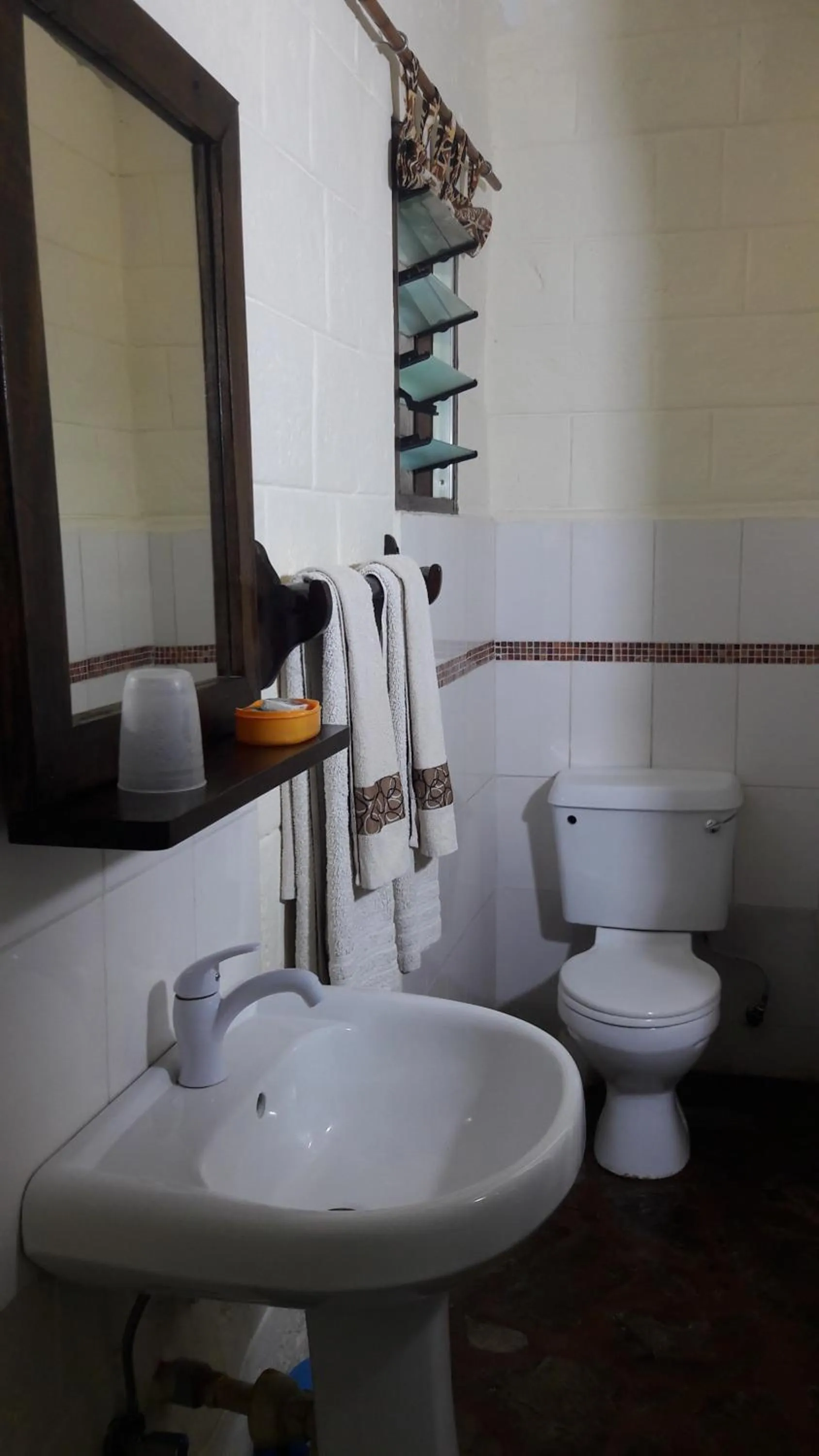 Bathroom in African Dream Cottages - Diani Beach