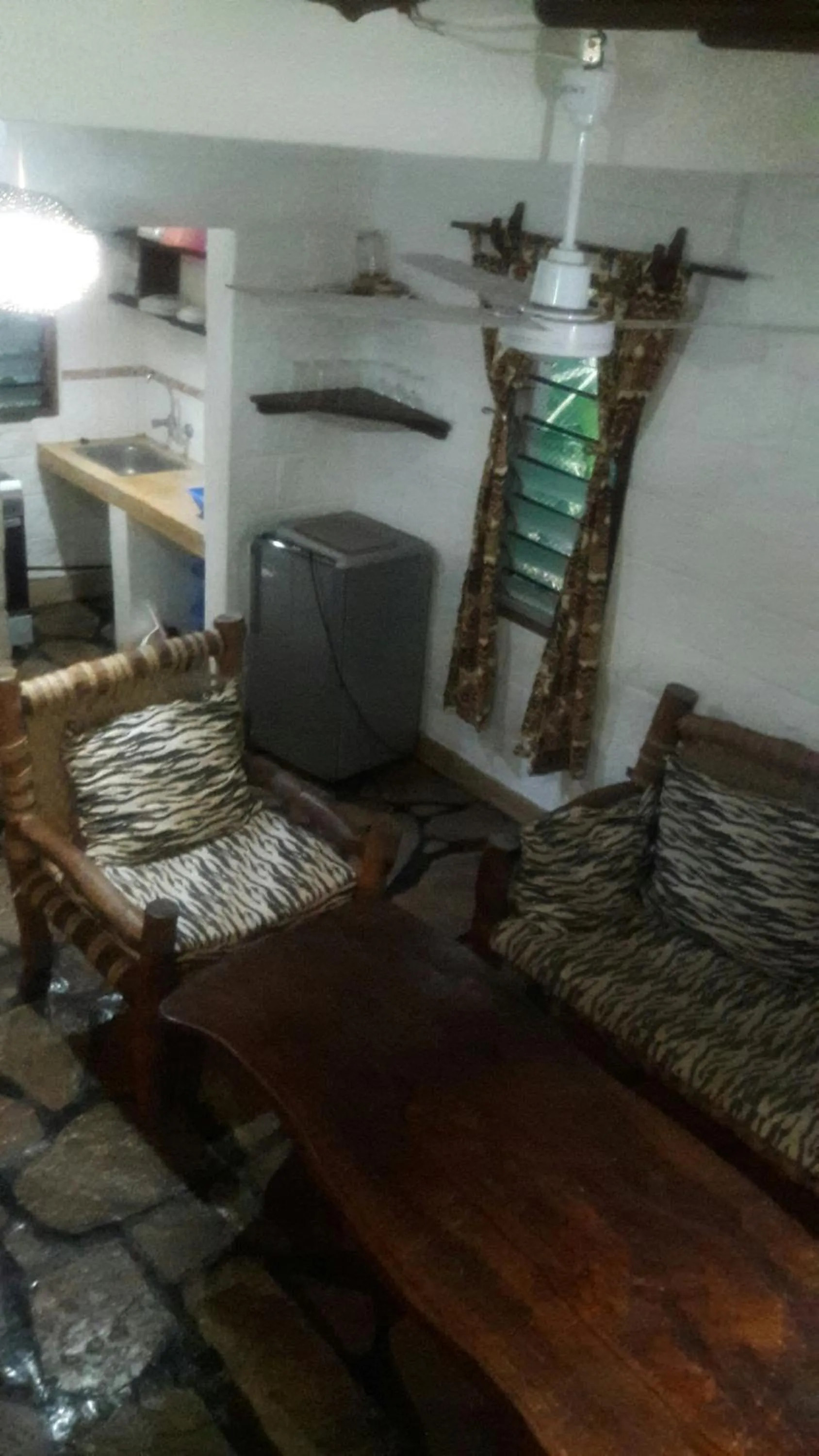 Living room in African Dream Cottages - Diani Beach