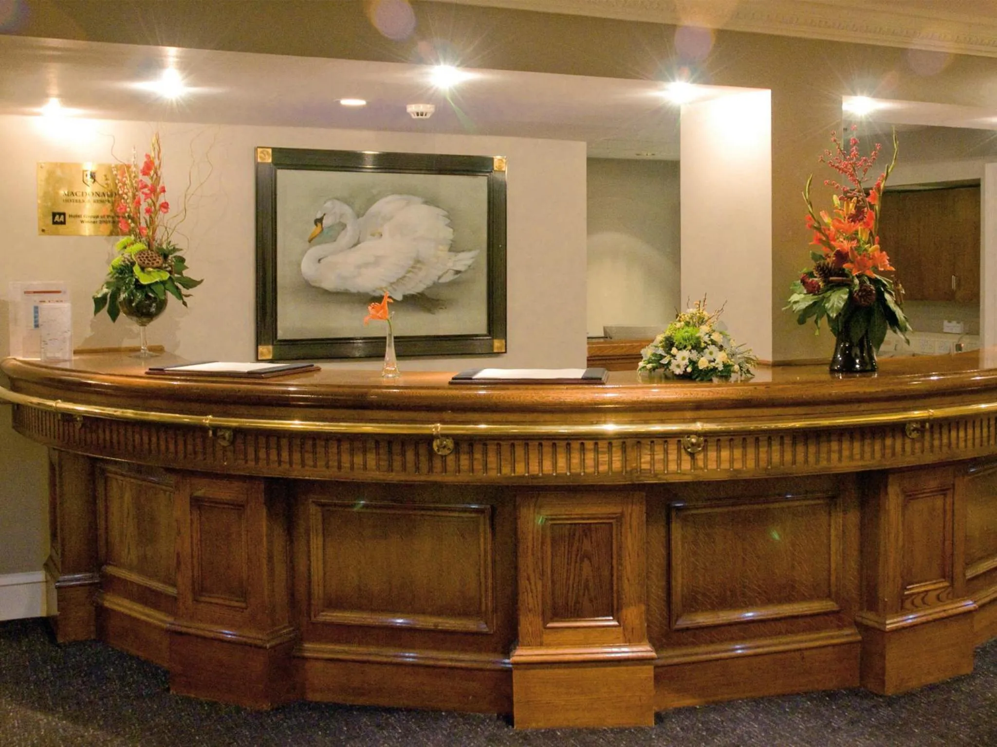 Lobby or reception in Swan's Nest Hotel