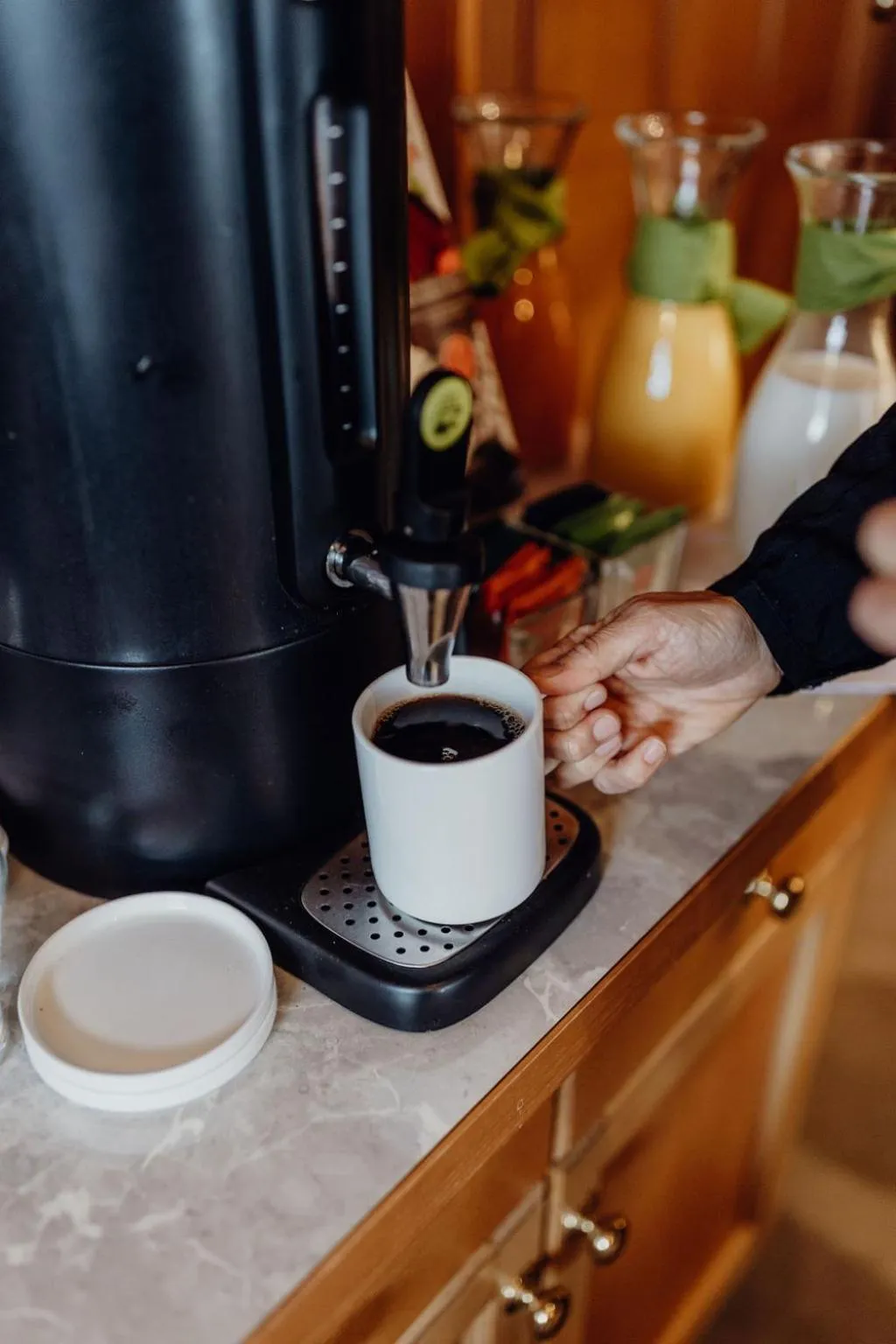 Breakfast in Dorfcafe Unken Hotelpension sWirtshaus im Dorf