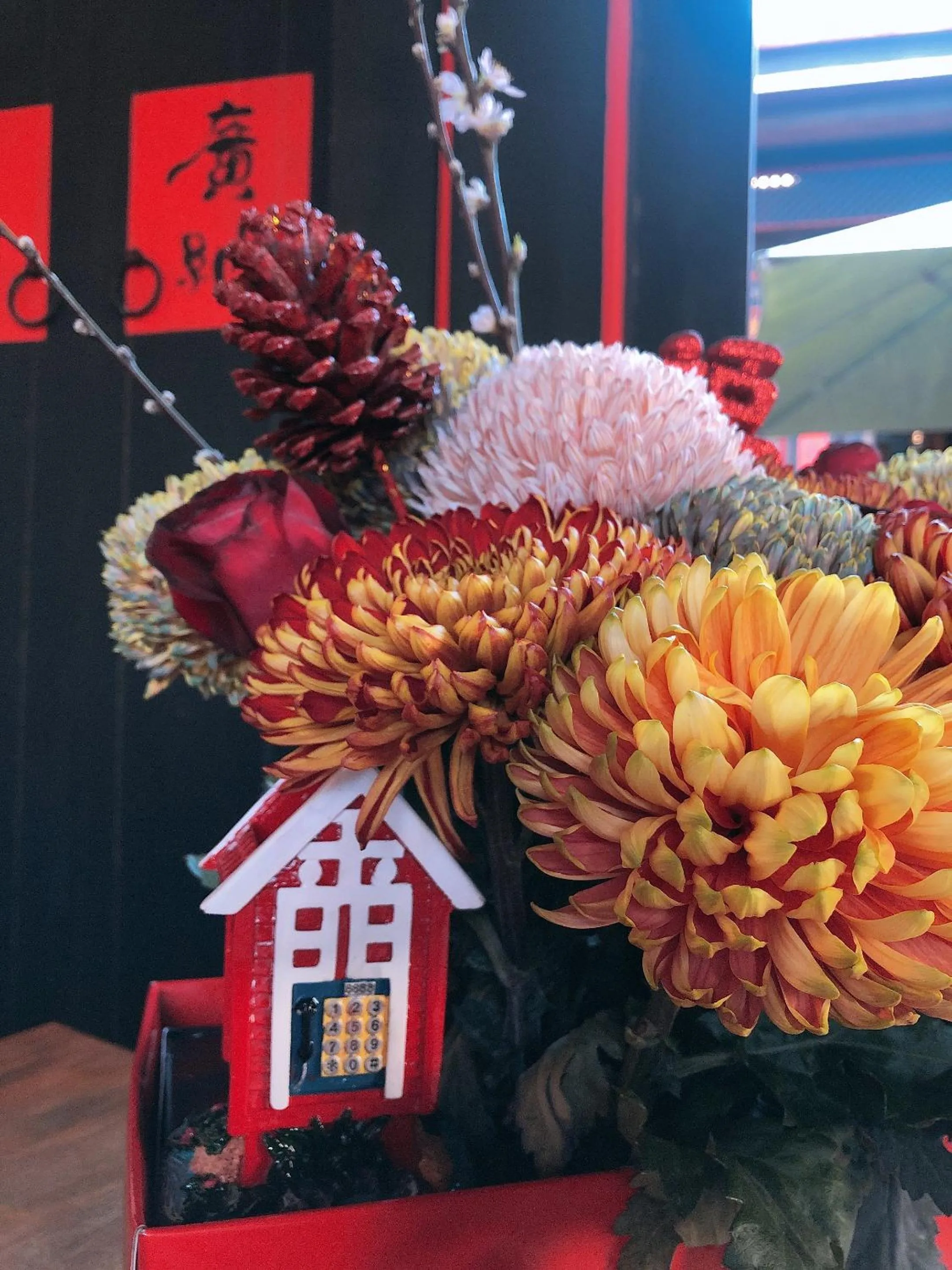 Decorative detail in I-Shan B&B