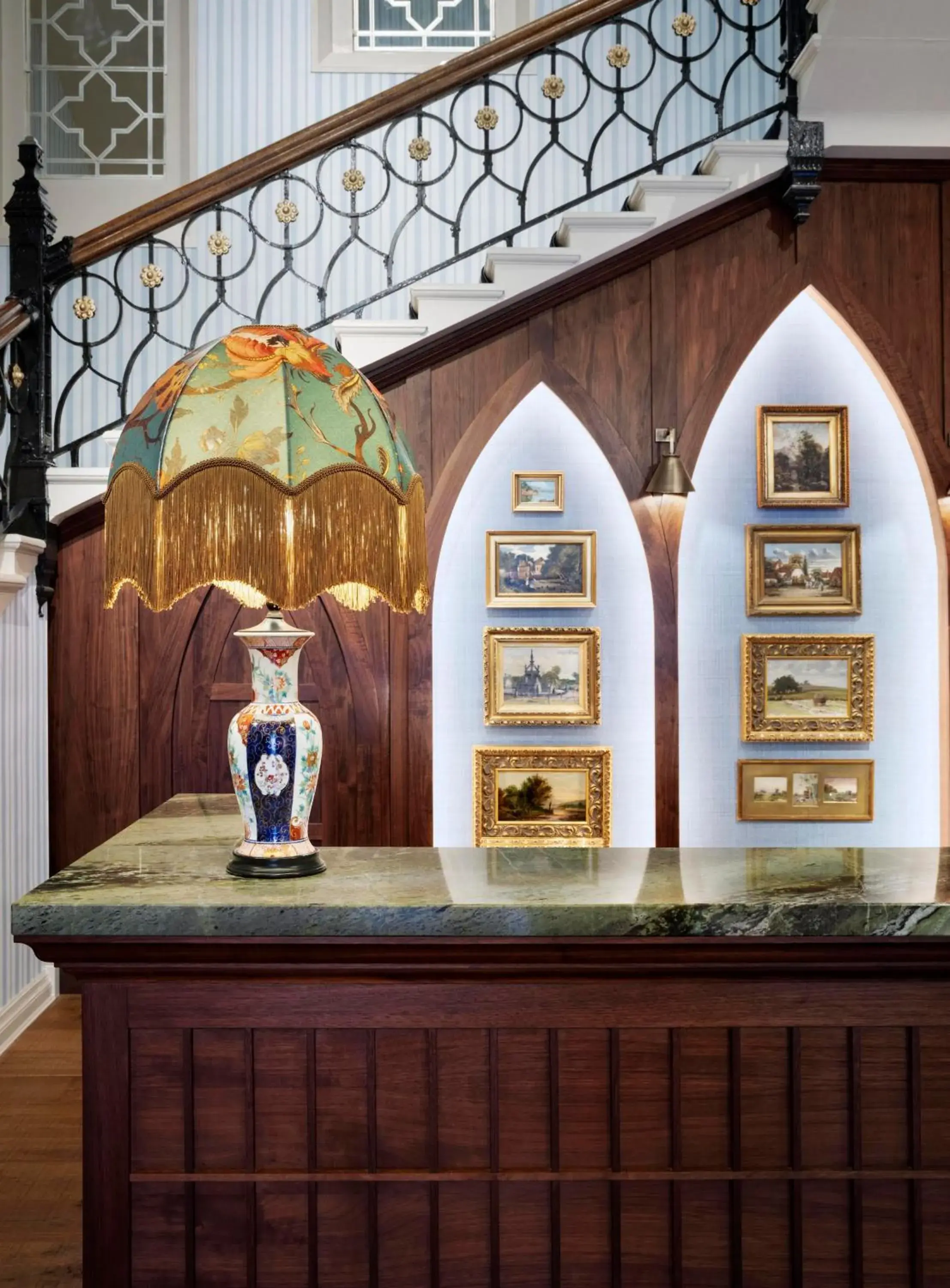 Lobby or reception in The Randolph Hotel Oxford, a Graduate by Hilton Hotel Lobby or reception in The Randolph Hotel Oxford, a Graduate by Hilton Hotel