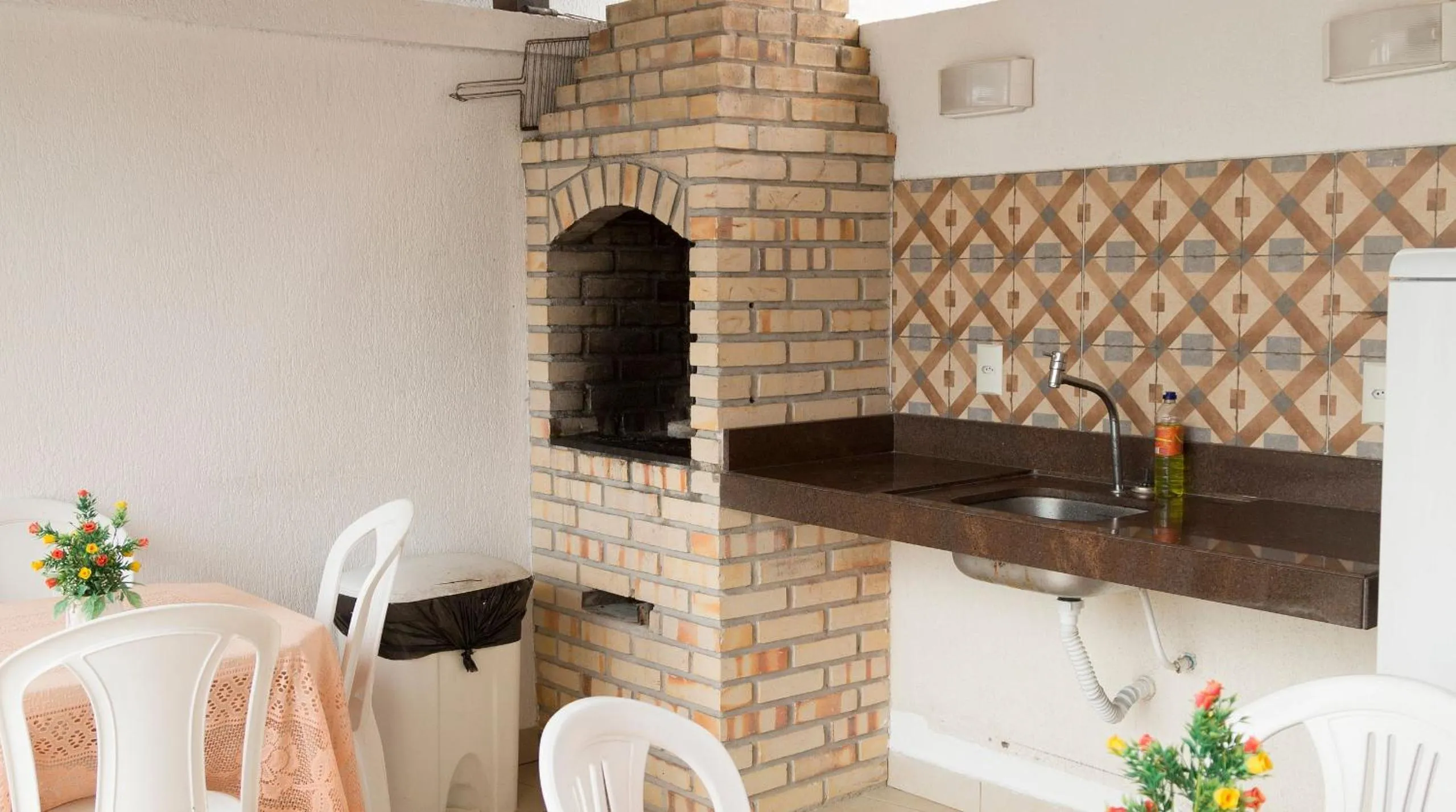 BBQ facilities in Apple Flat #201 - Apê em Ponta Negra por Carpediem