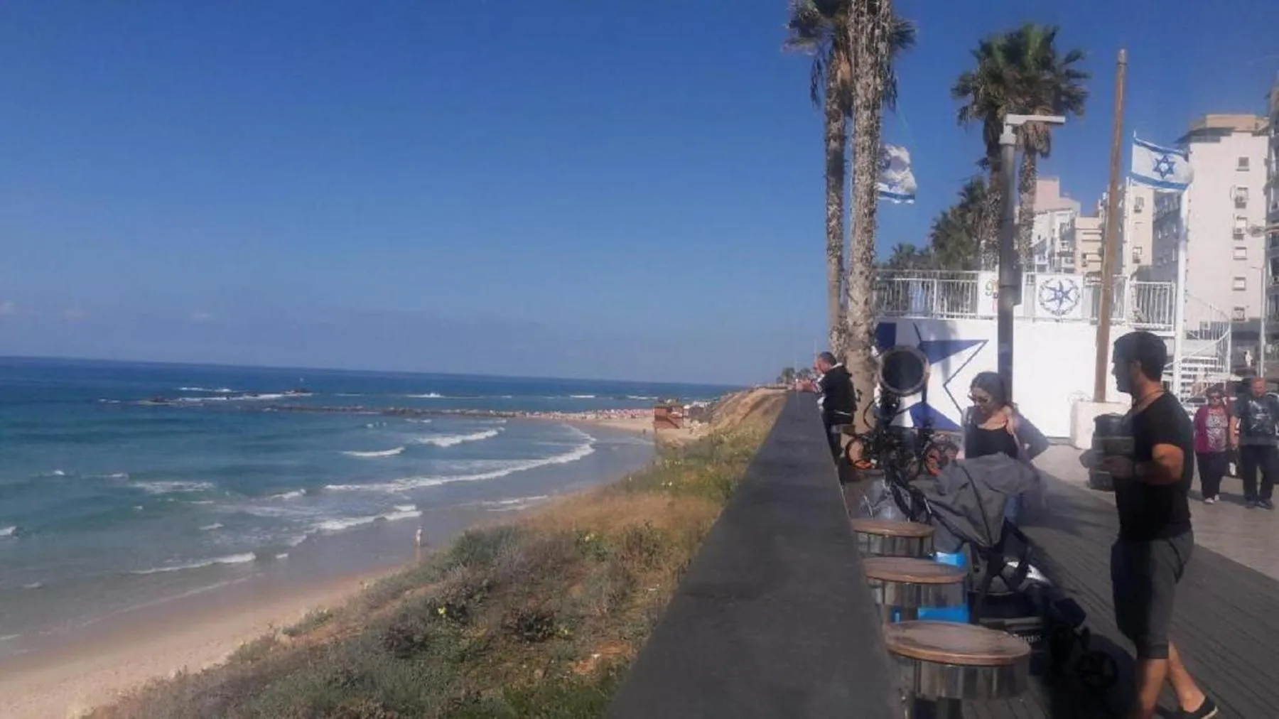 Beach in Motel Hofim