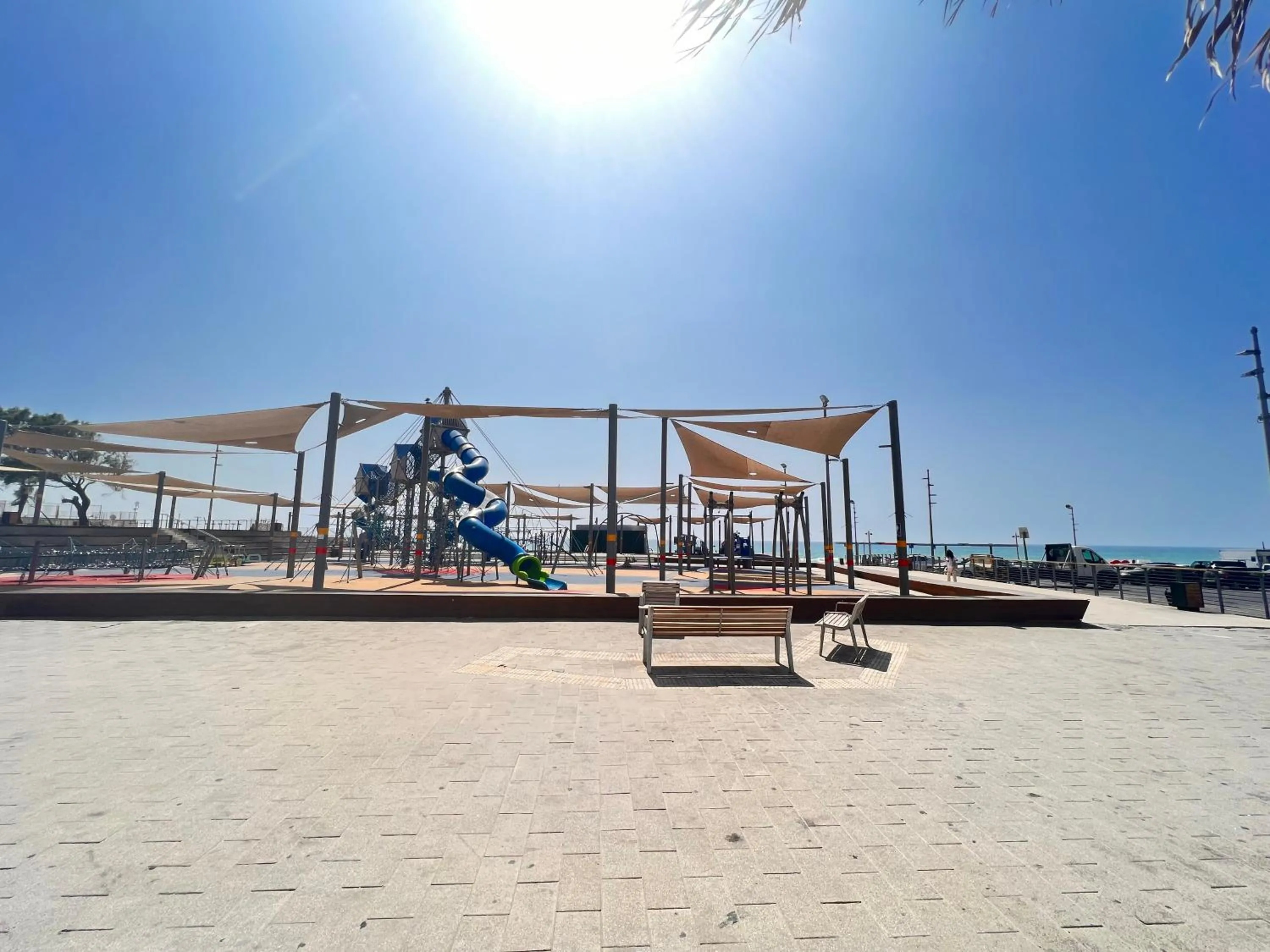 Children play ground in Motel Hofim