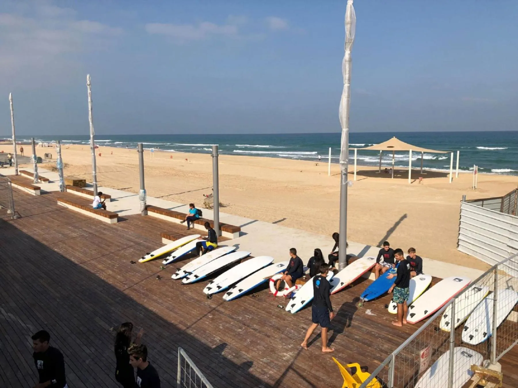 Beach in Motel Hofim