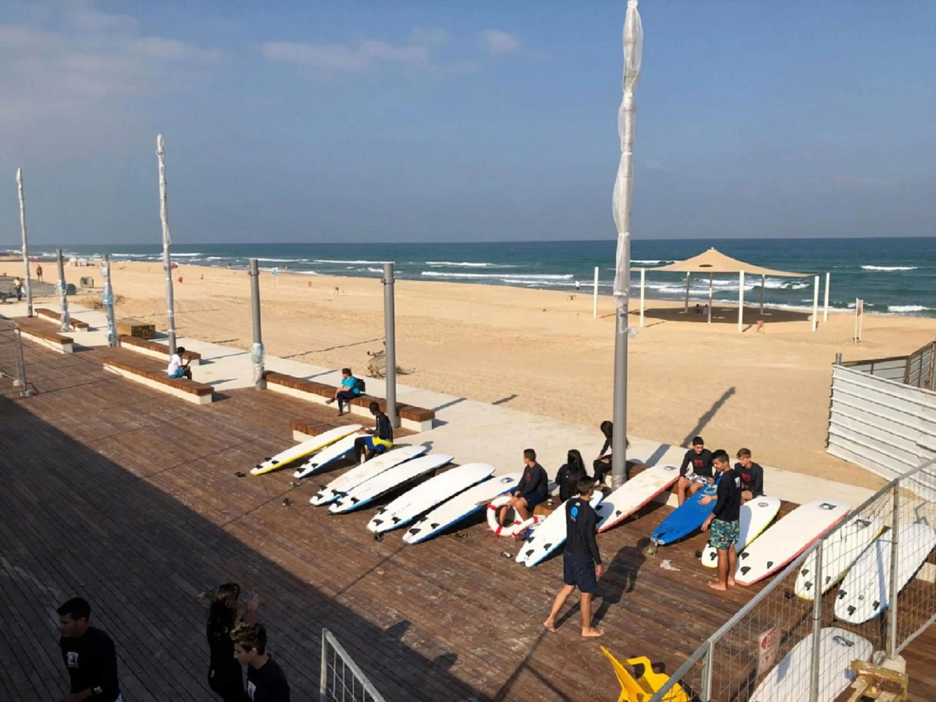 Beach in Motel Hofim