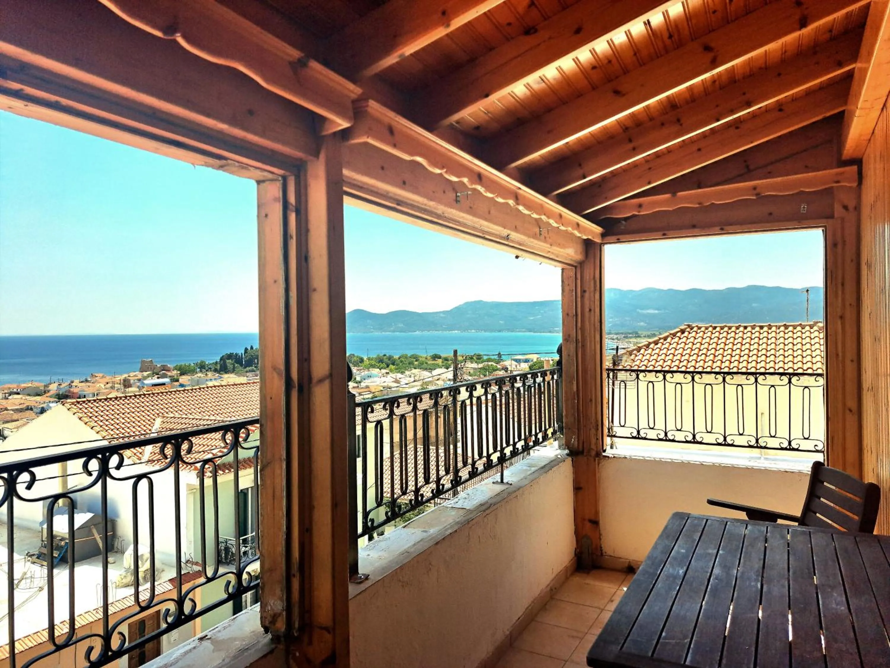 Patio in Jimmy's Apartments