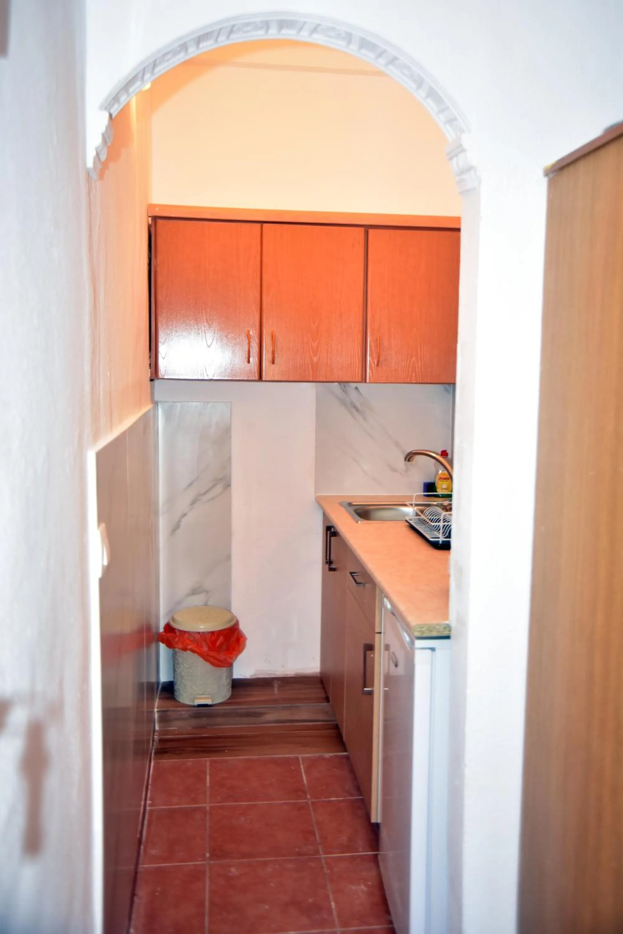 Kitchen or kitchenette in Jimmy's Apartments