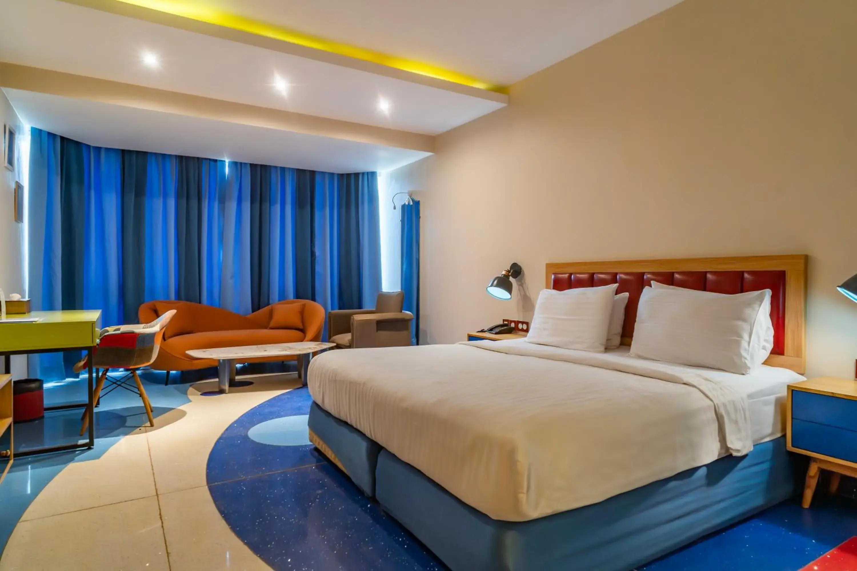 Bedroom, Bed in Sandoz Vagator Goa Bedroom, Bed in Sandoz Vagator Goa