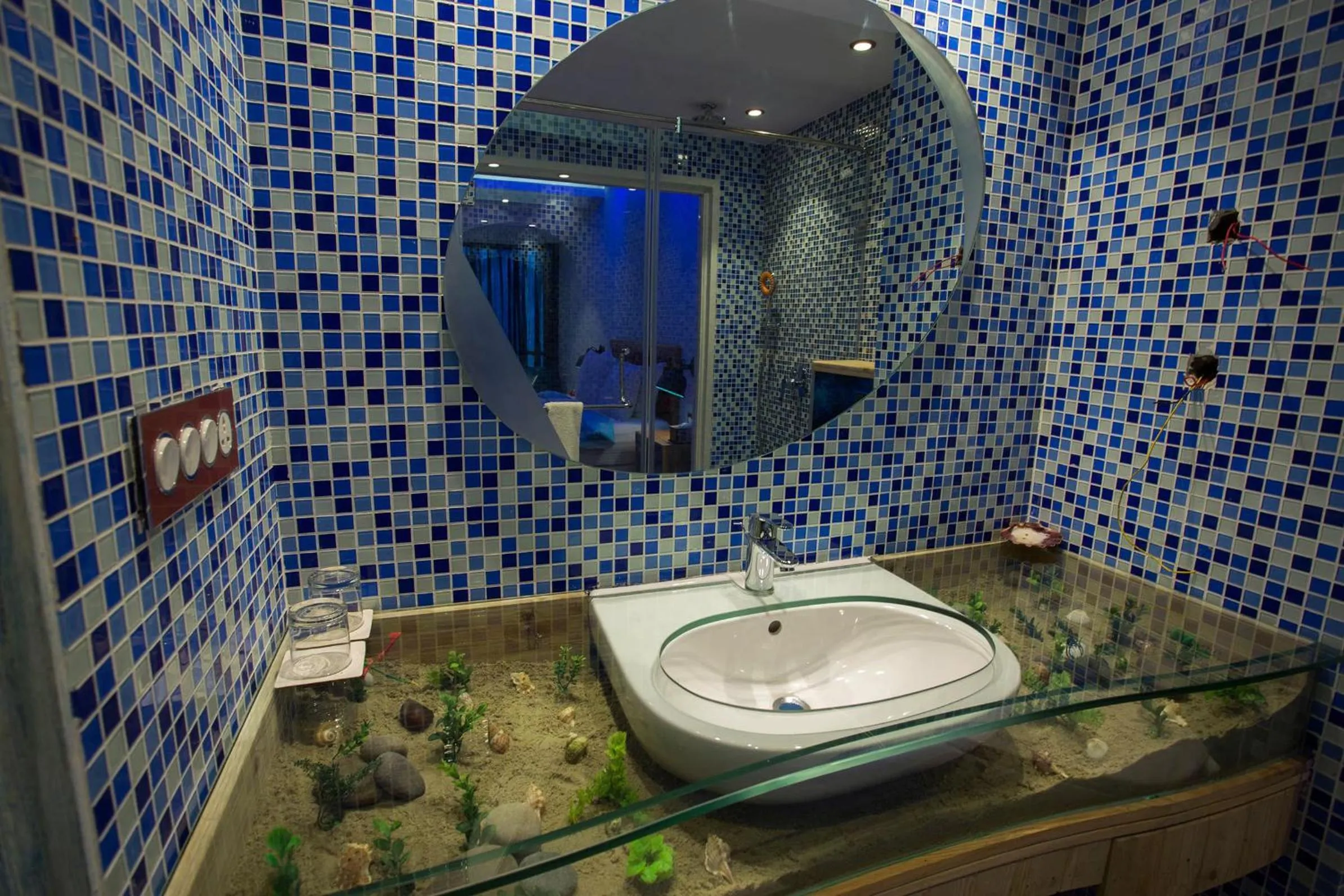 Bathroom in Sandoz Vagator Goa