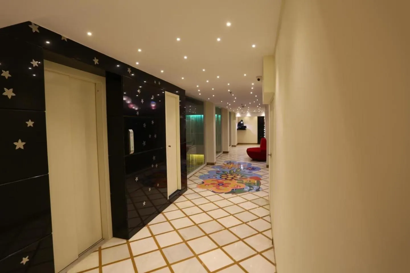 elevator in Sandoz Vagator Goa