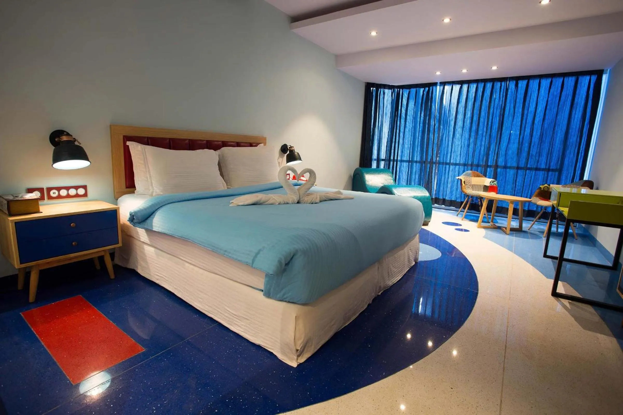 Bed in Sandoz Vagator Goa