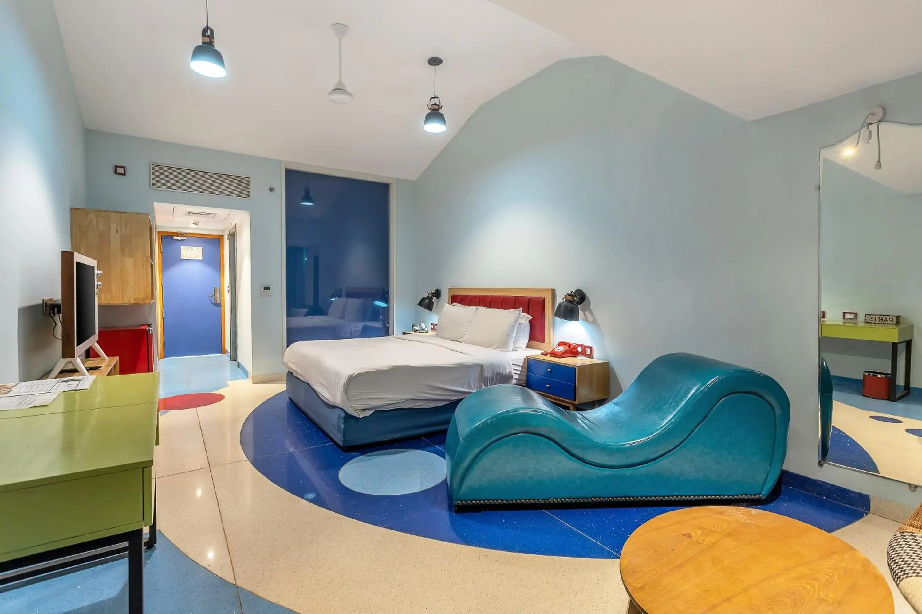 Bed in Sandoz Vagator Goa Bed in Sandoz Vagator Goa