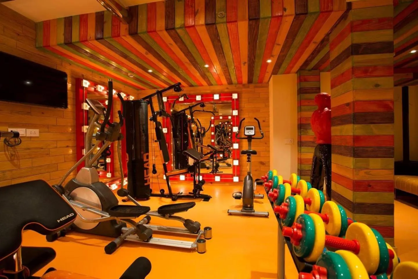Fitness centre/facilities in Sandoz Vagator Goa