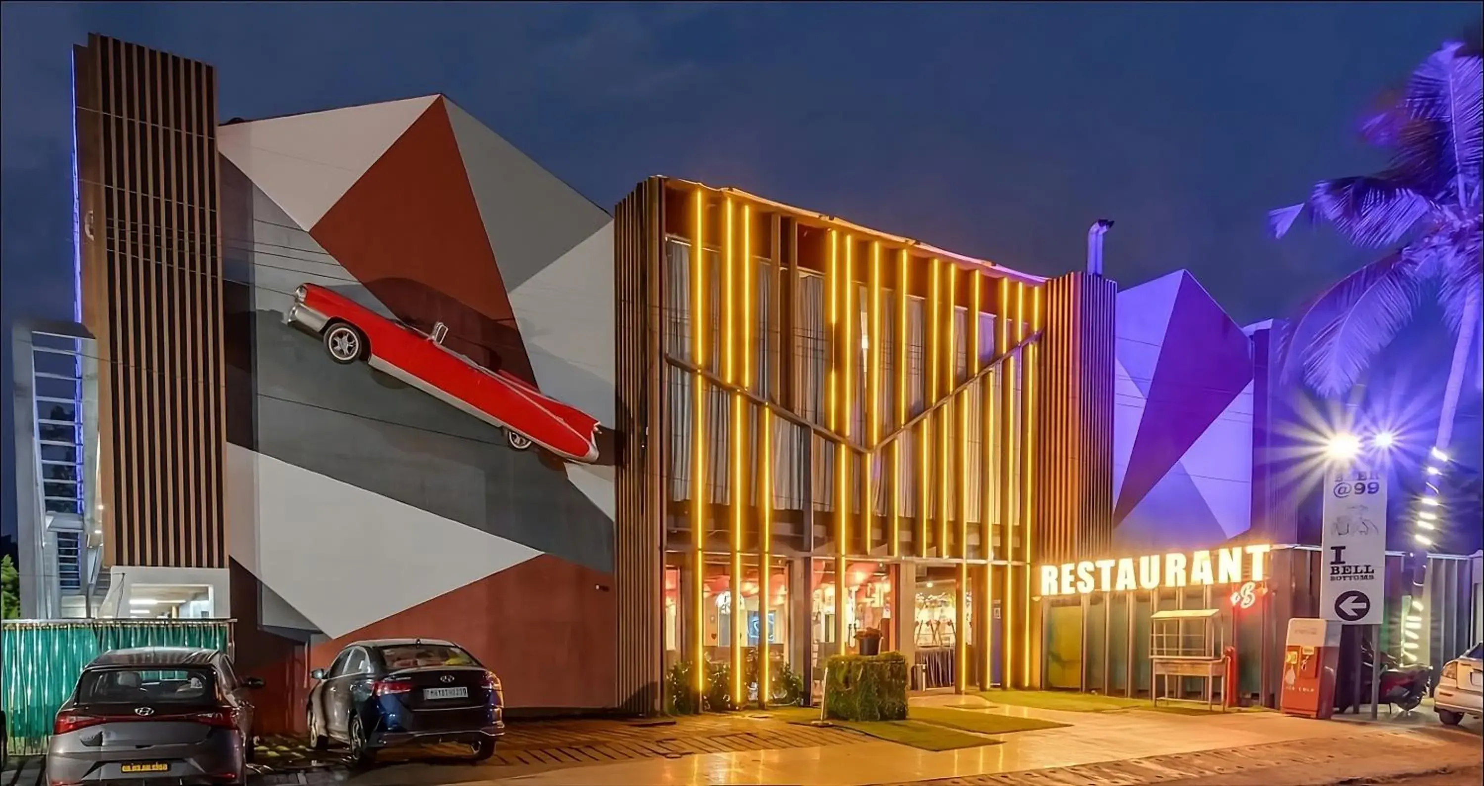 Property building in Sandoz Vagator Goa Property building in Sandoz Vagator Goa