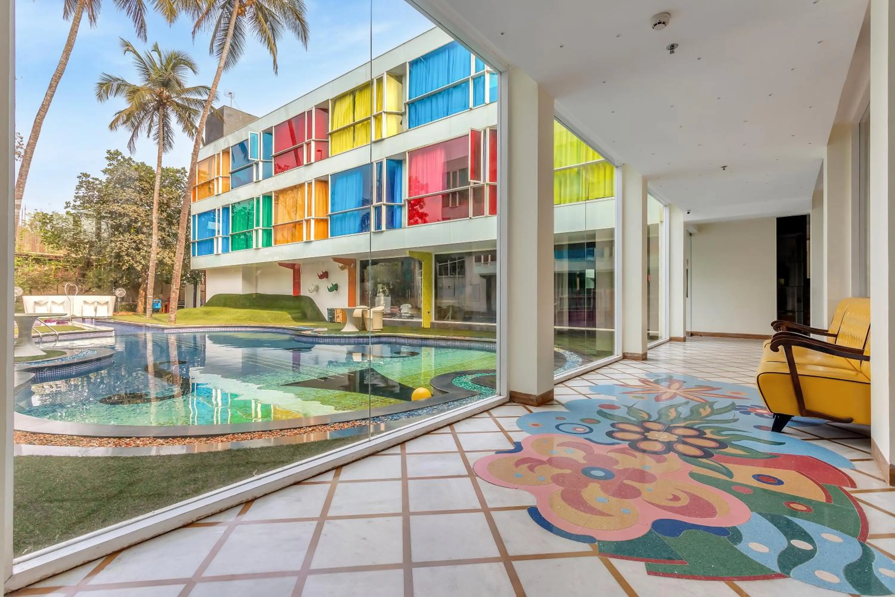 Property building in Sandoz Vagator Goa