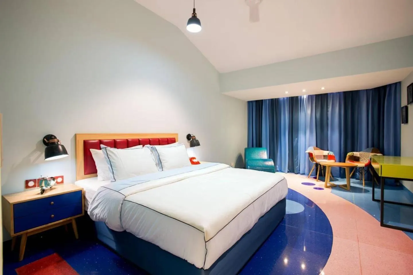 Bed in Sandoz Vagator Goa