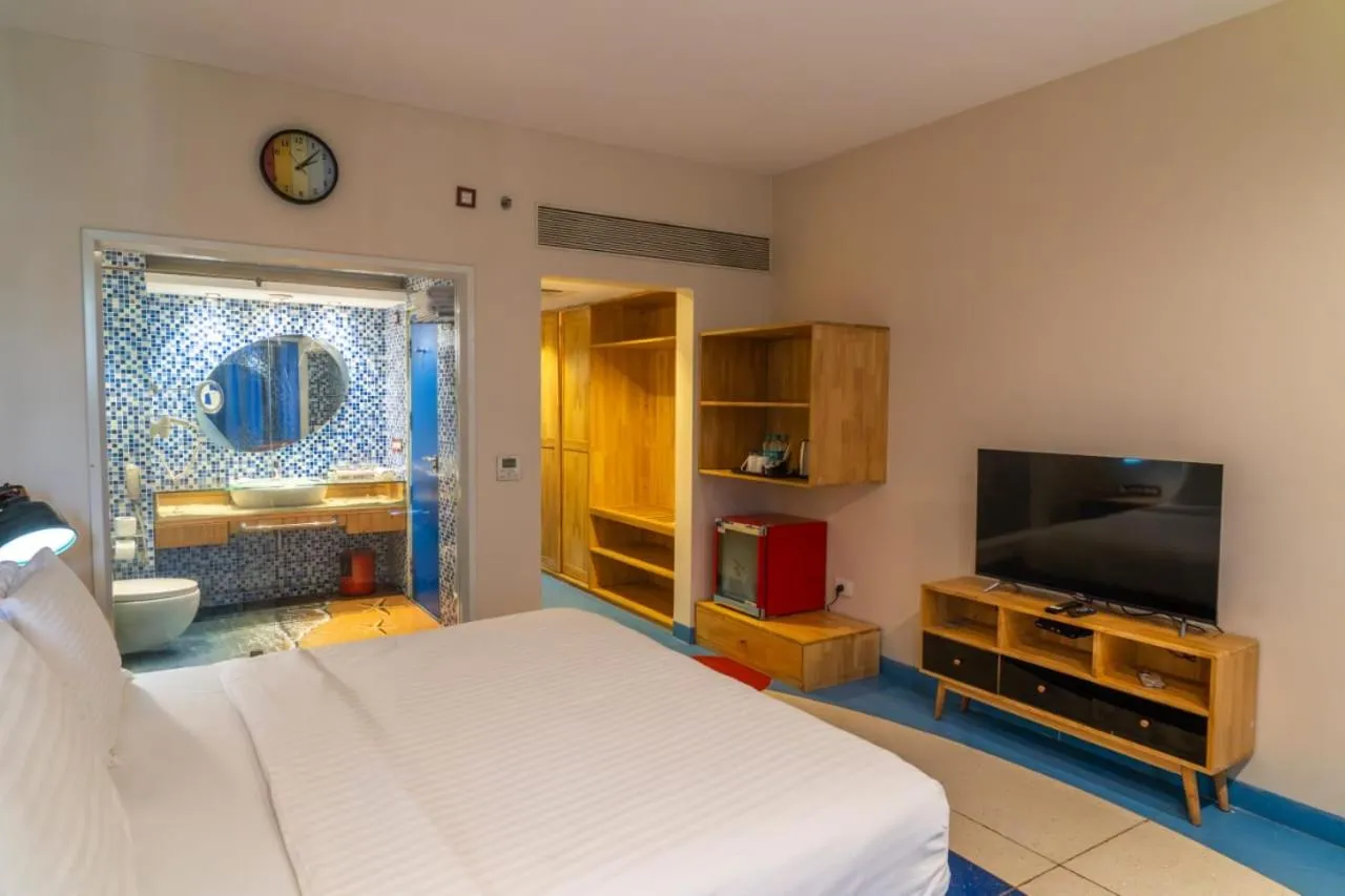 Bed in Sandoz Vagator Goa