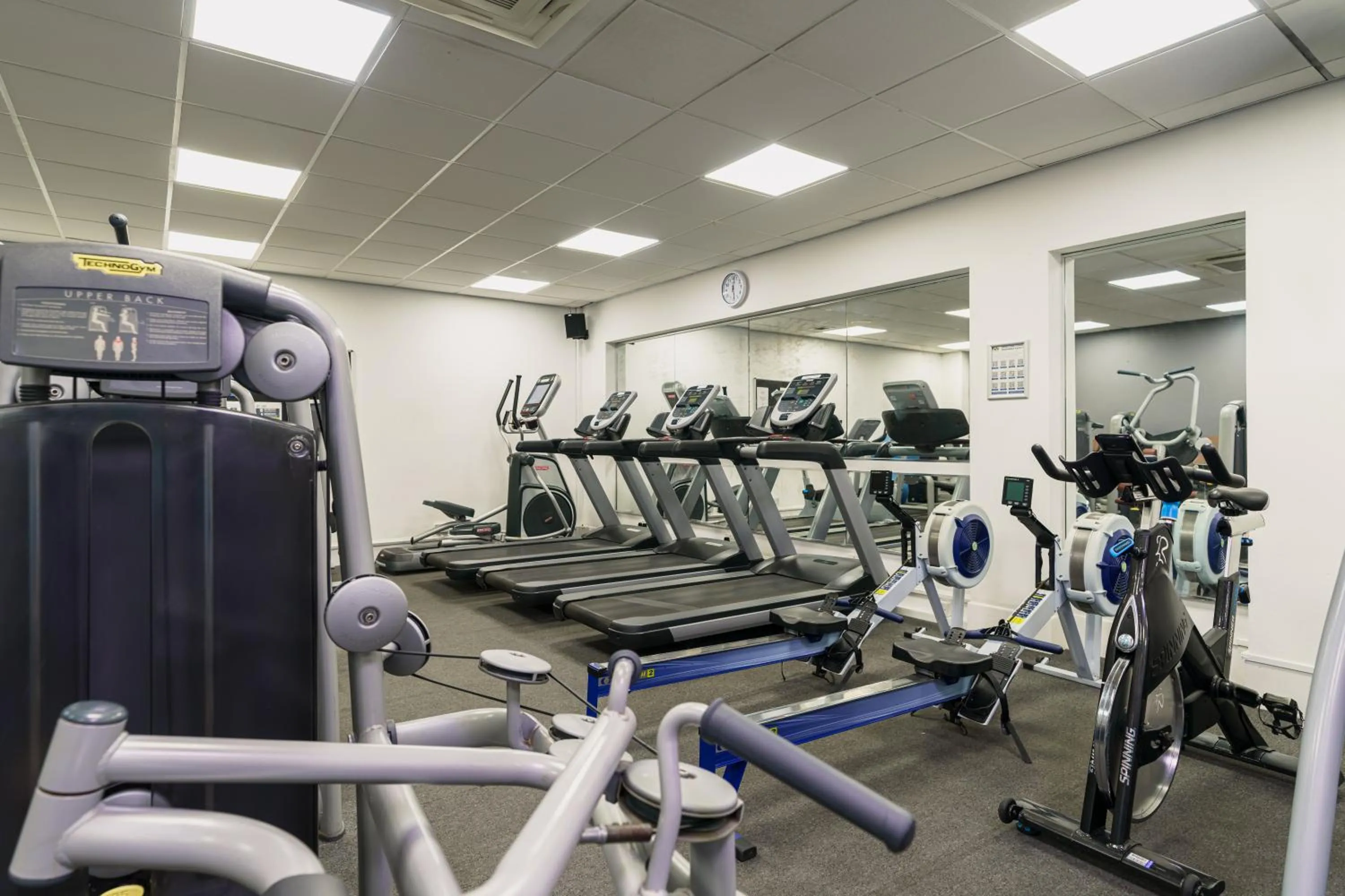 Fitness centre/facilities in Mercure Exeter Southgate Hotel