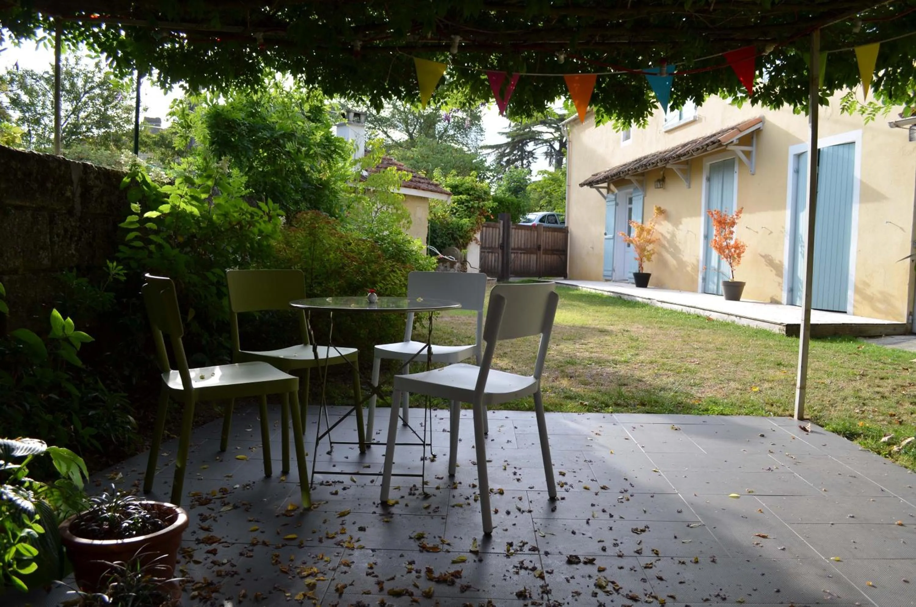 Garden in Le Jardin Secret