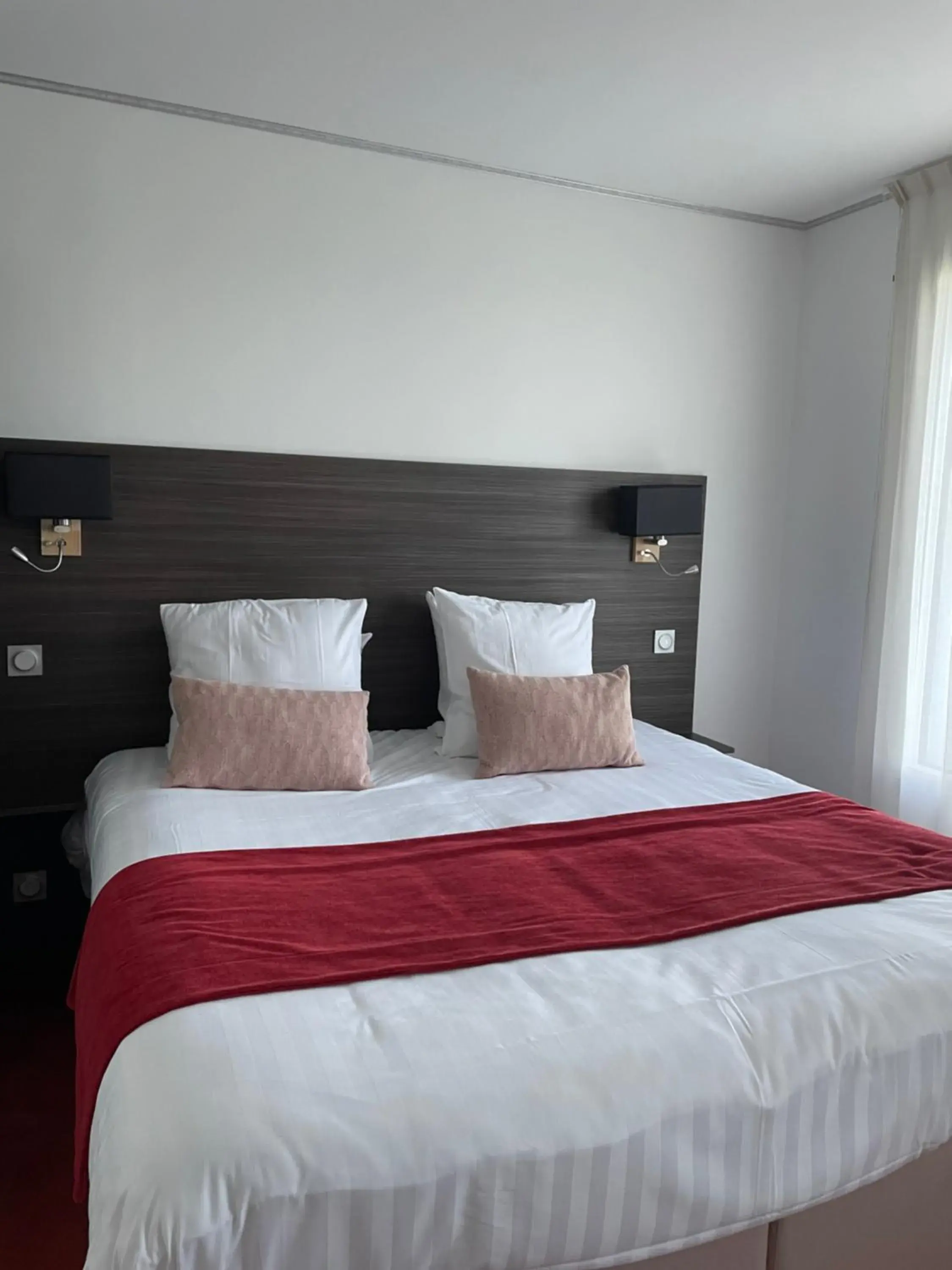 Comfort Room with Garden View in Hôtel Le Manoir du Roselier Comfort Room with Garden View in Hôtel Le Manoir du Roselier