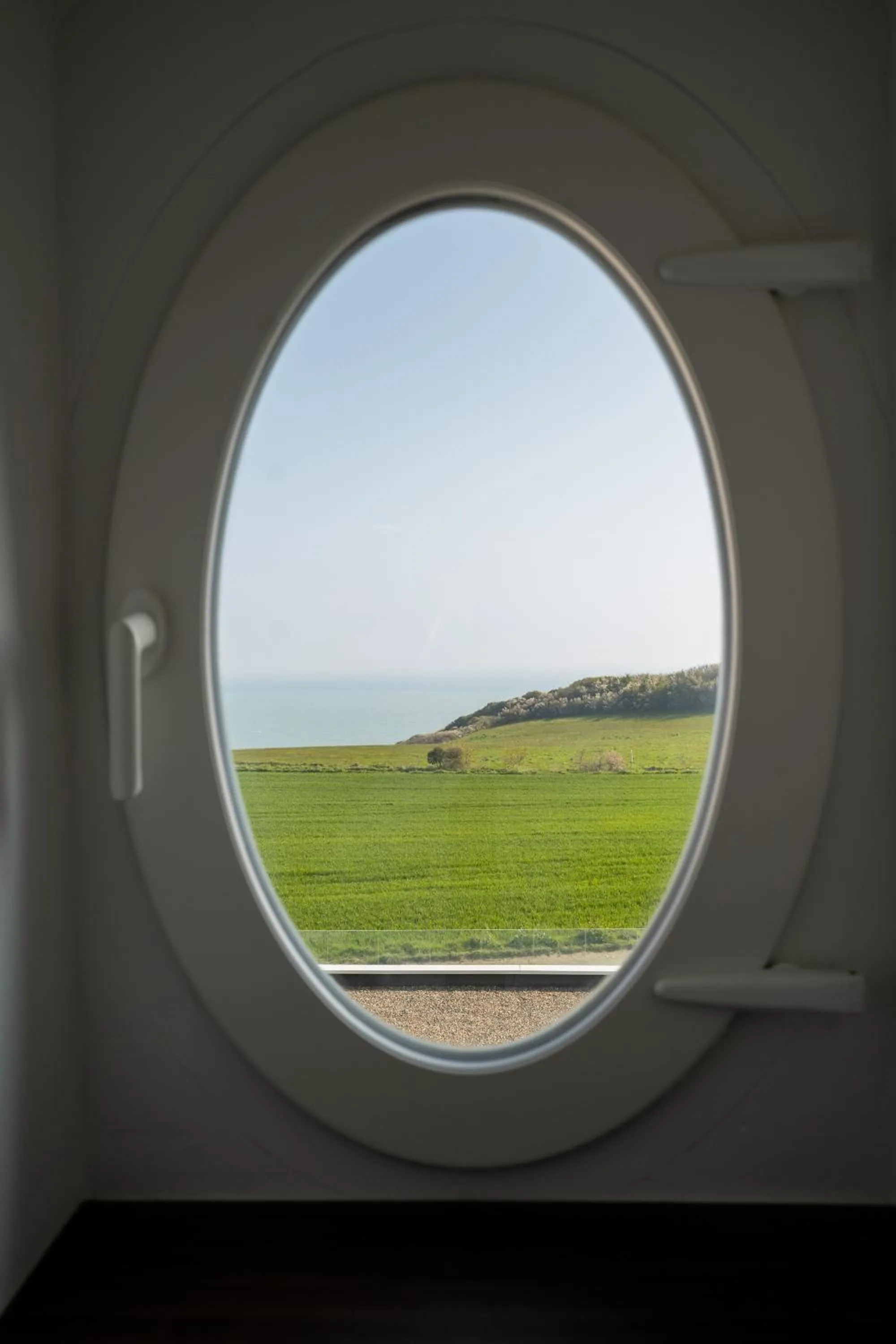 Sea view in Hôtel Le Manoir du Roselier