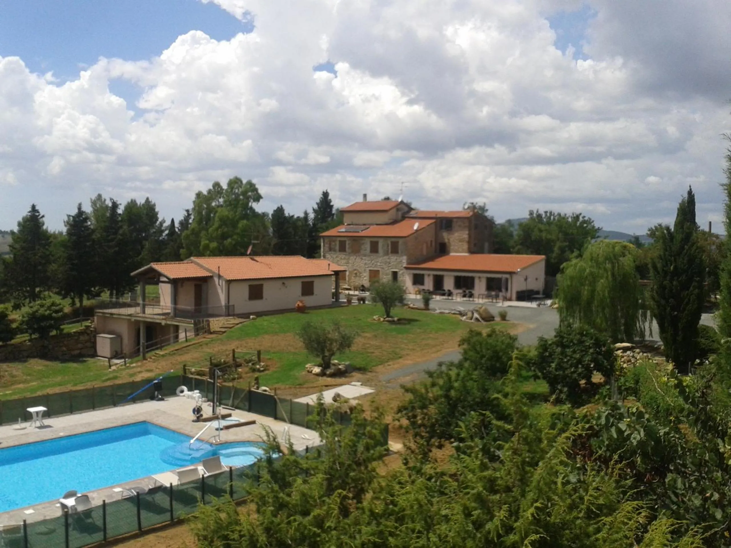 Bird's eye view in Agriturismo Diaccialone