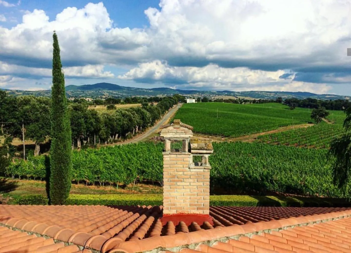 Natural landscape in Agriturismo Diaccialone