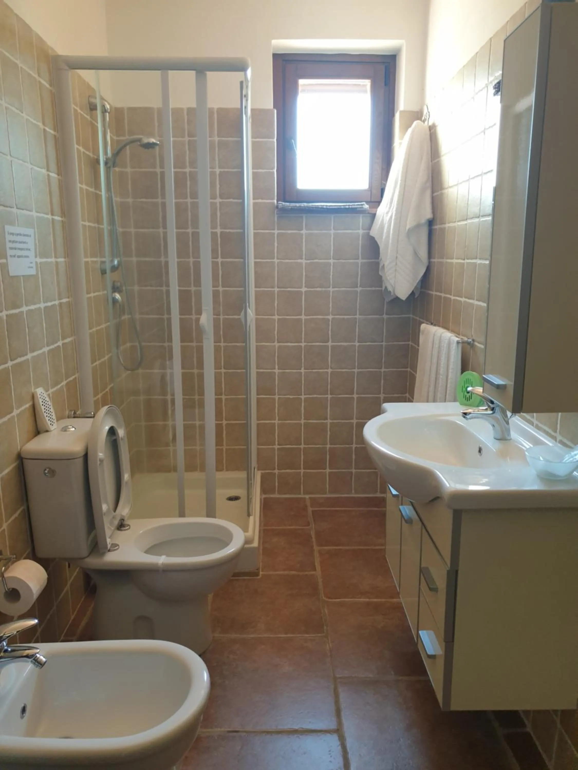 Bathroom in Agriturismo Diaccialone