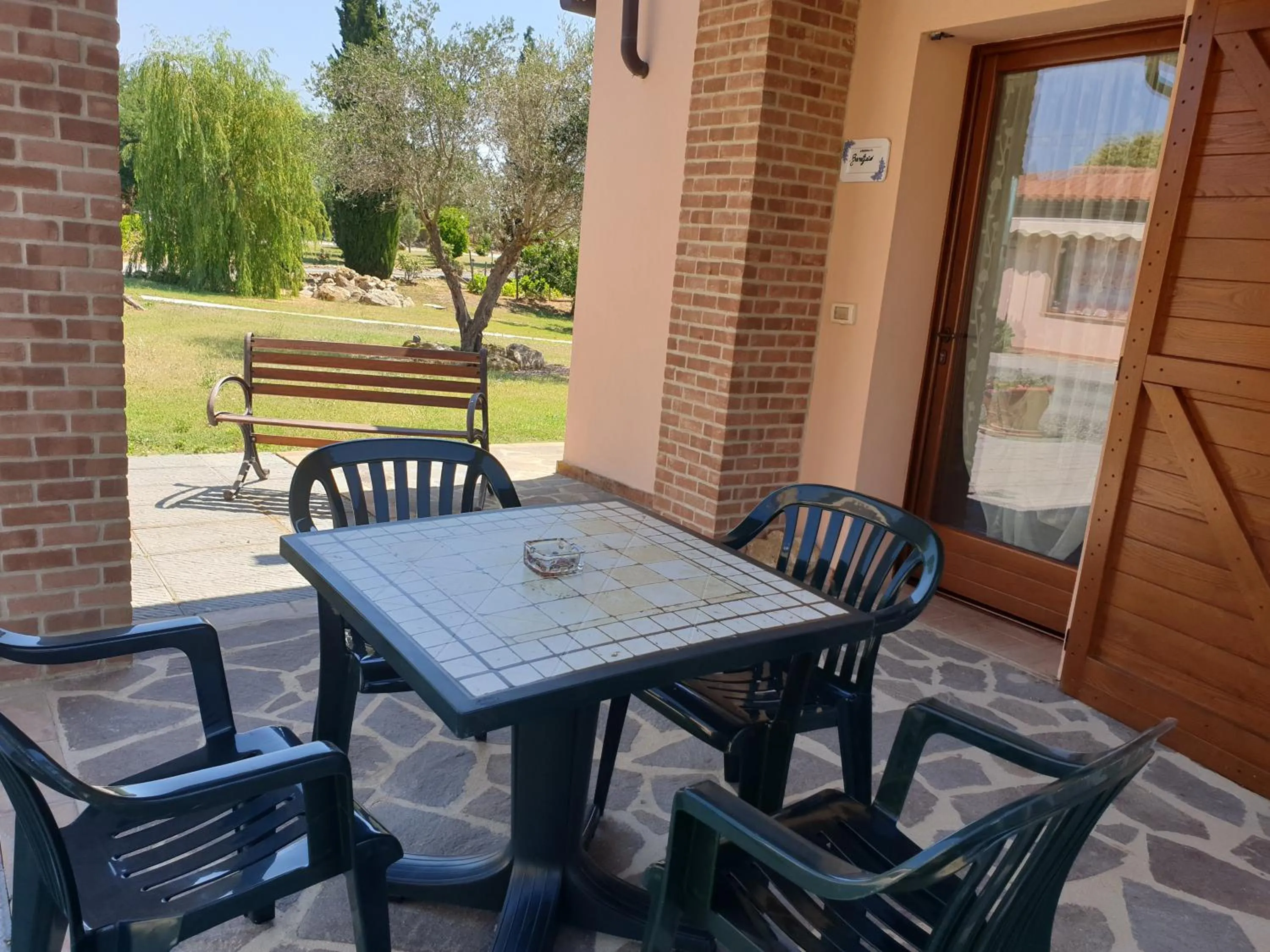 Balcony/Terrace in Agriturismo Diaccialone