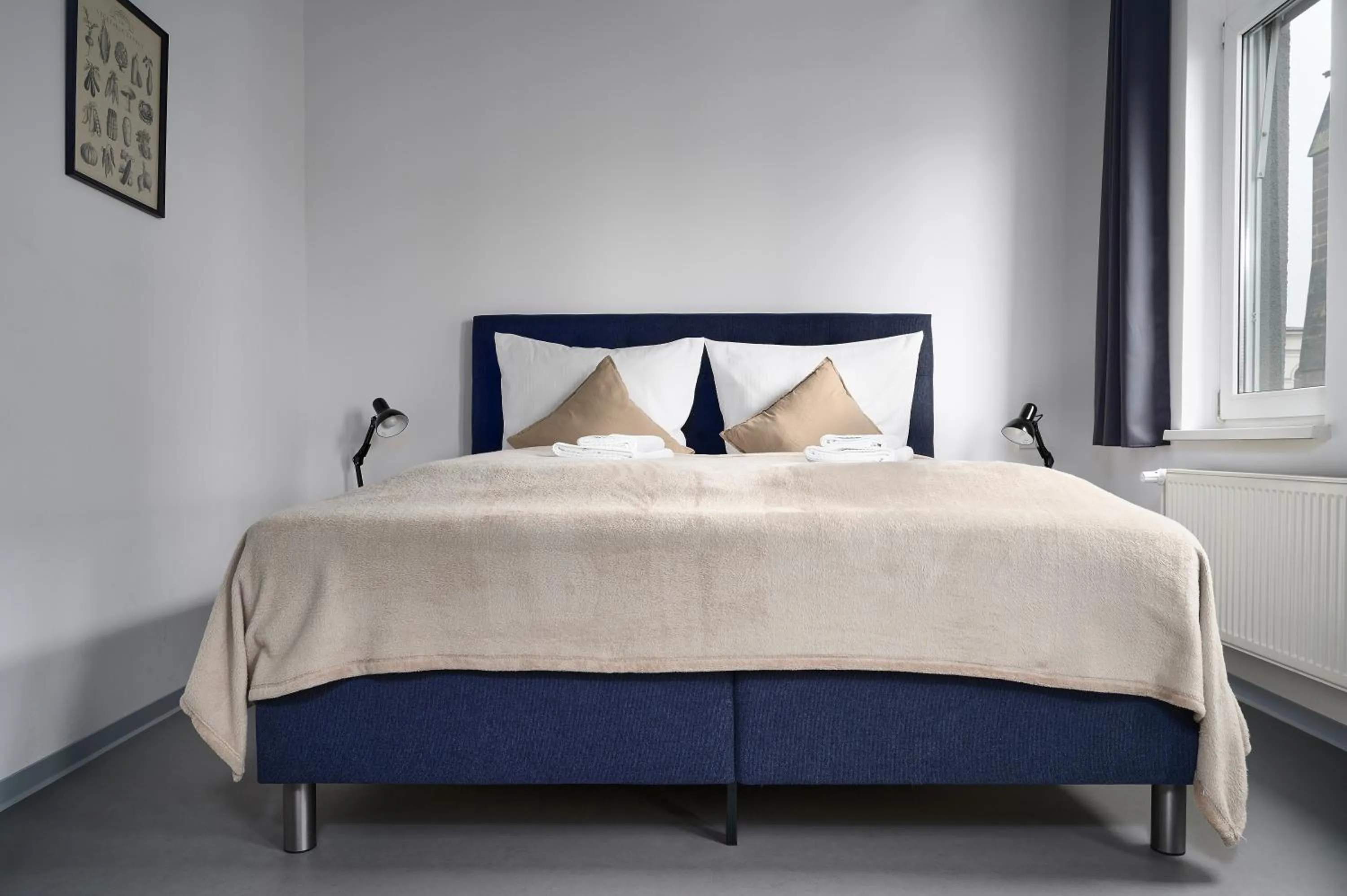 Bed in Stylisches Studio im Herzen Leipzigs