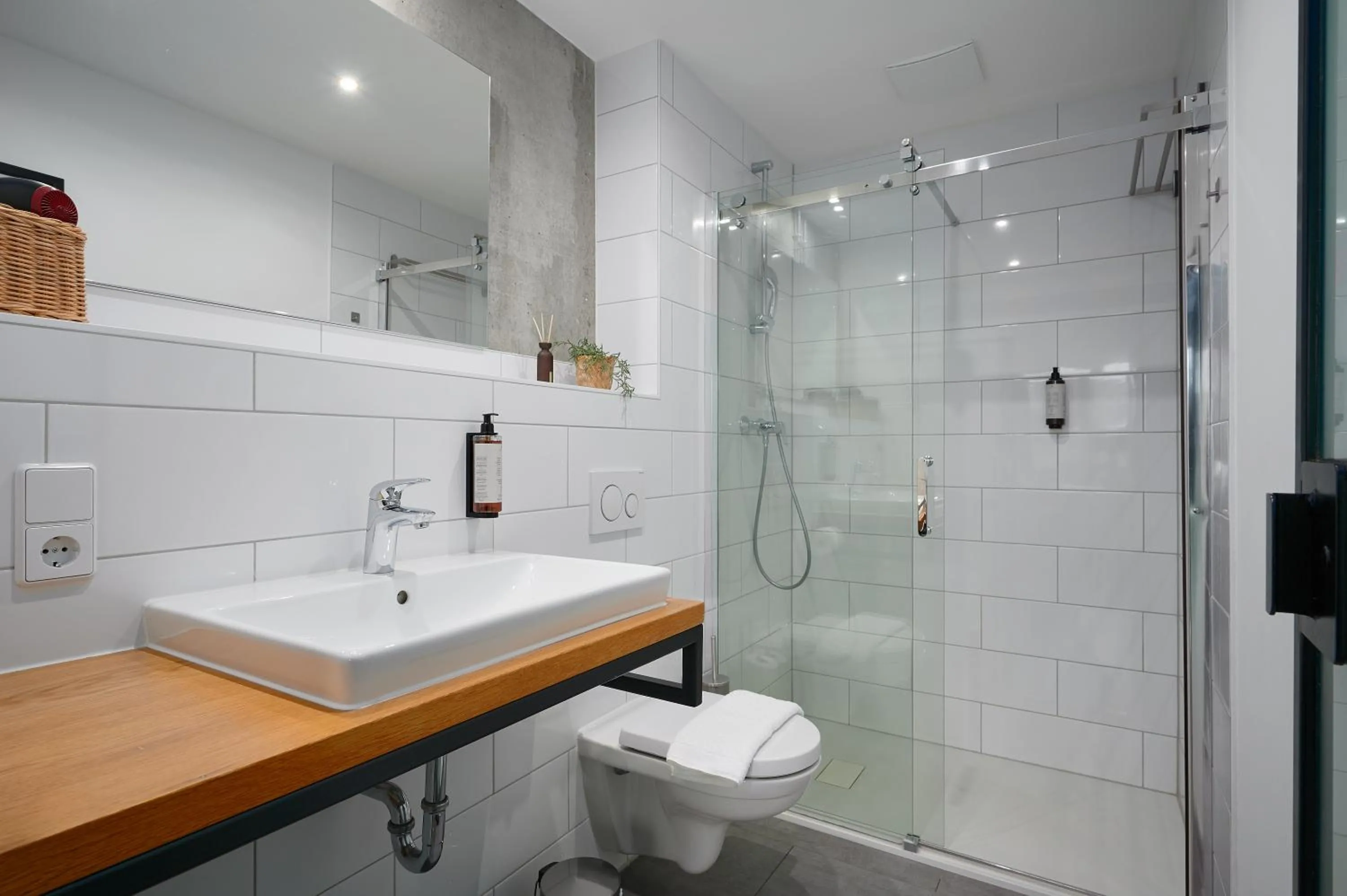 Shower in Stylisches Studio im Herzen Leipzigs