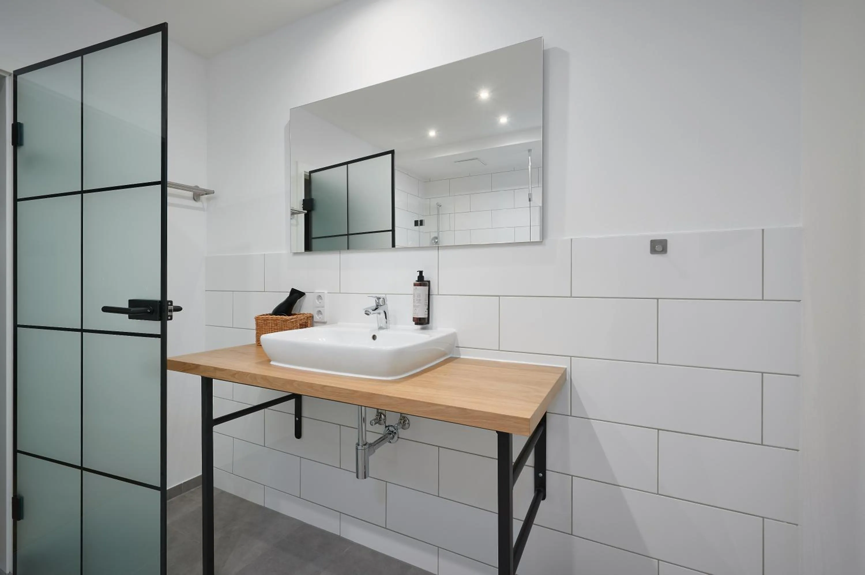 Bathroom in Stylisches Studio im Herzen Leipzigs
