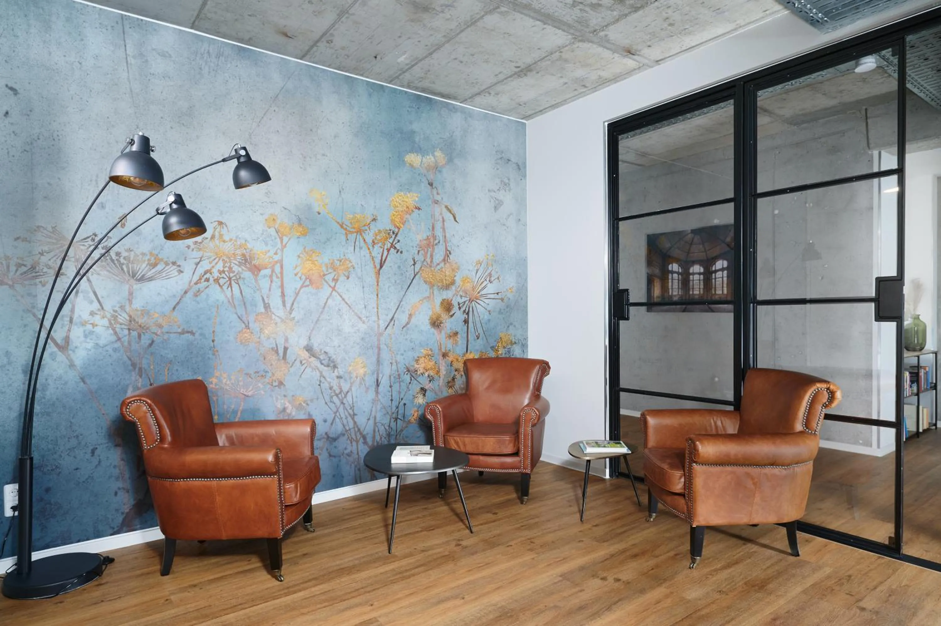 Communal lounge/ TV room in Stylisches Studio im Herzen Leipzigs