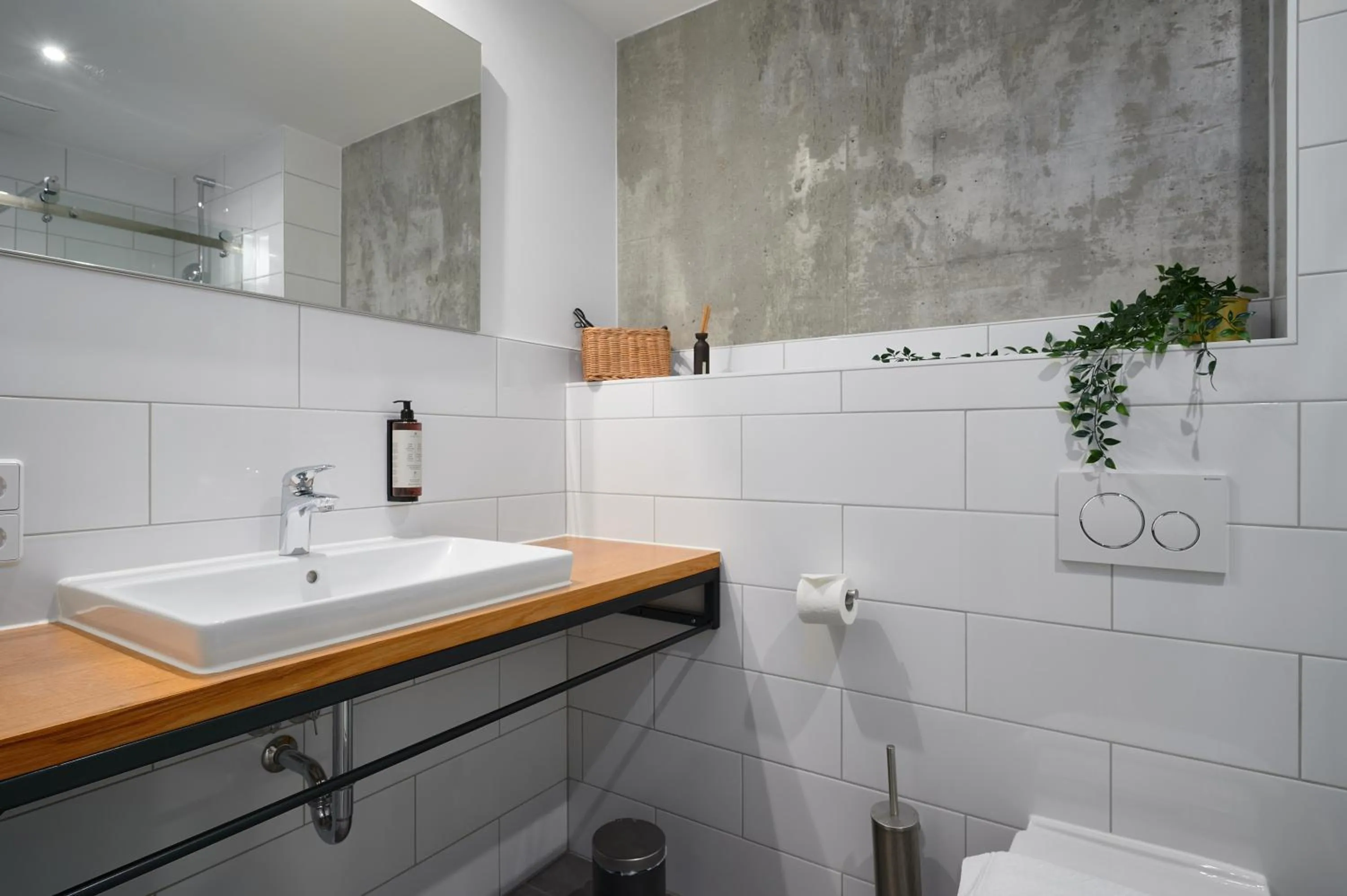 Bathroom in Stylisches Studio im Herzen Leipzigs