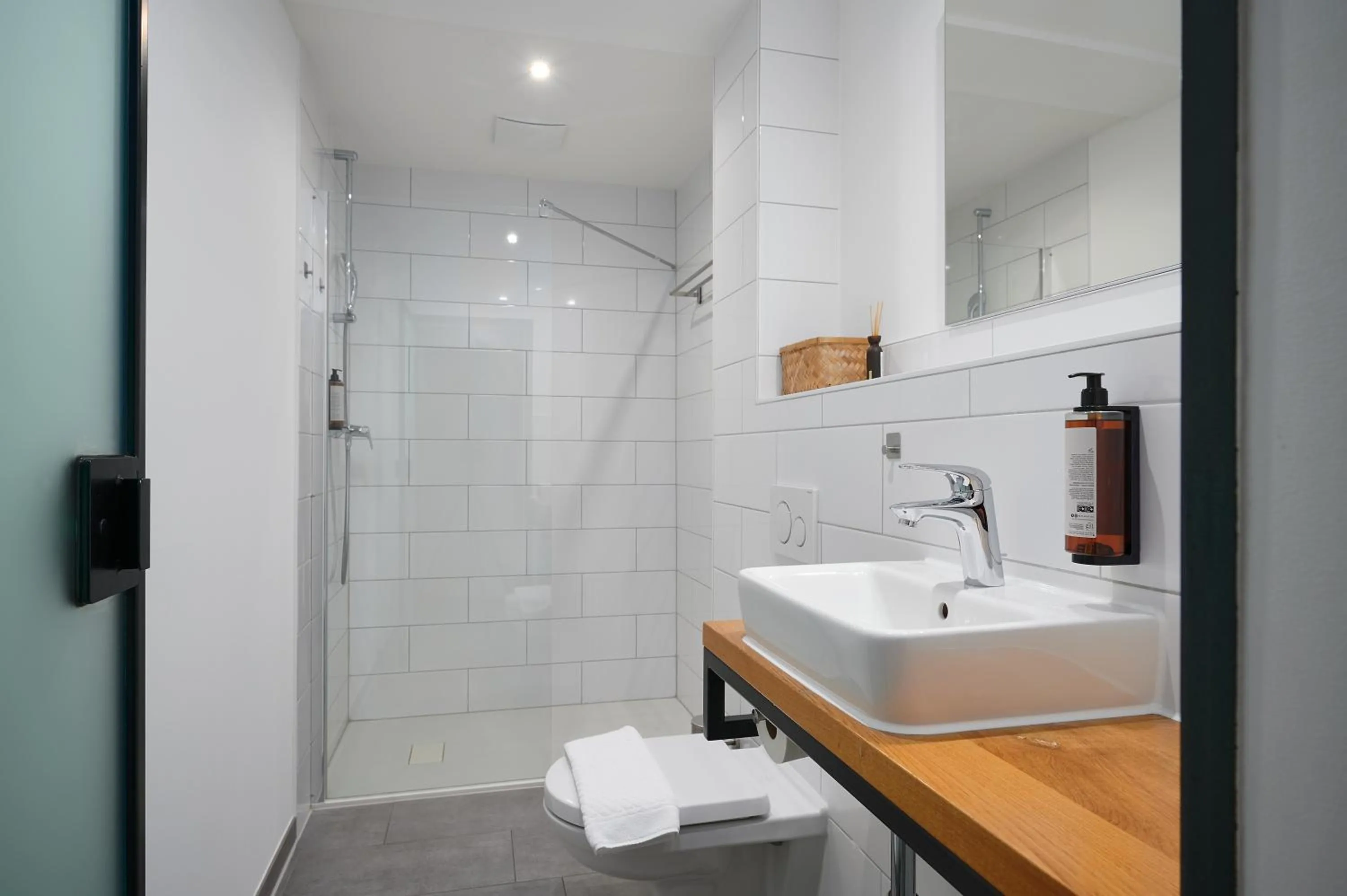 Shower in Stylisches Studio im Herzen Leipzigs