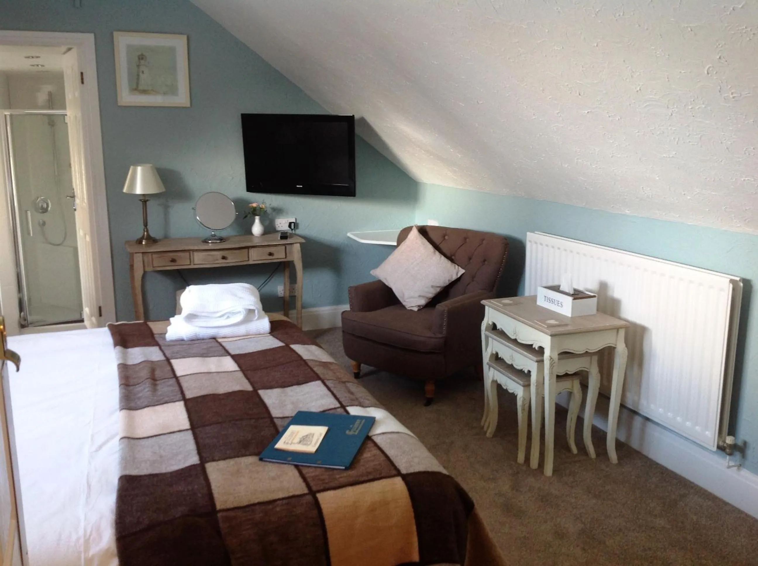Decorative detail, Bed in Ellerby Country Inn