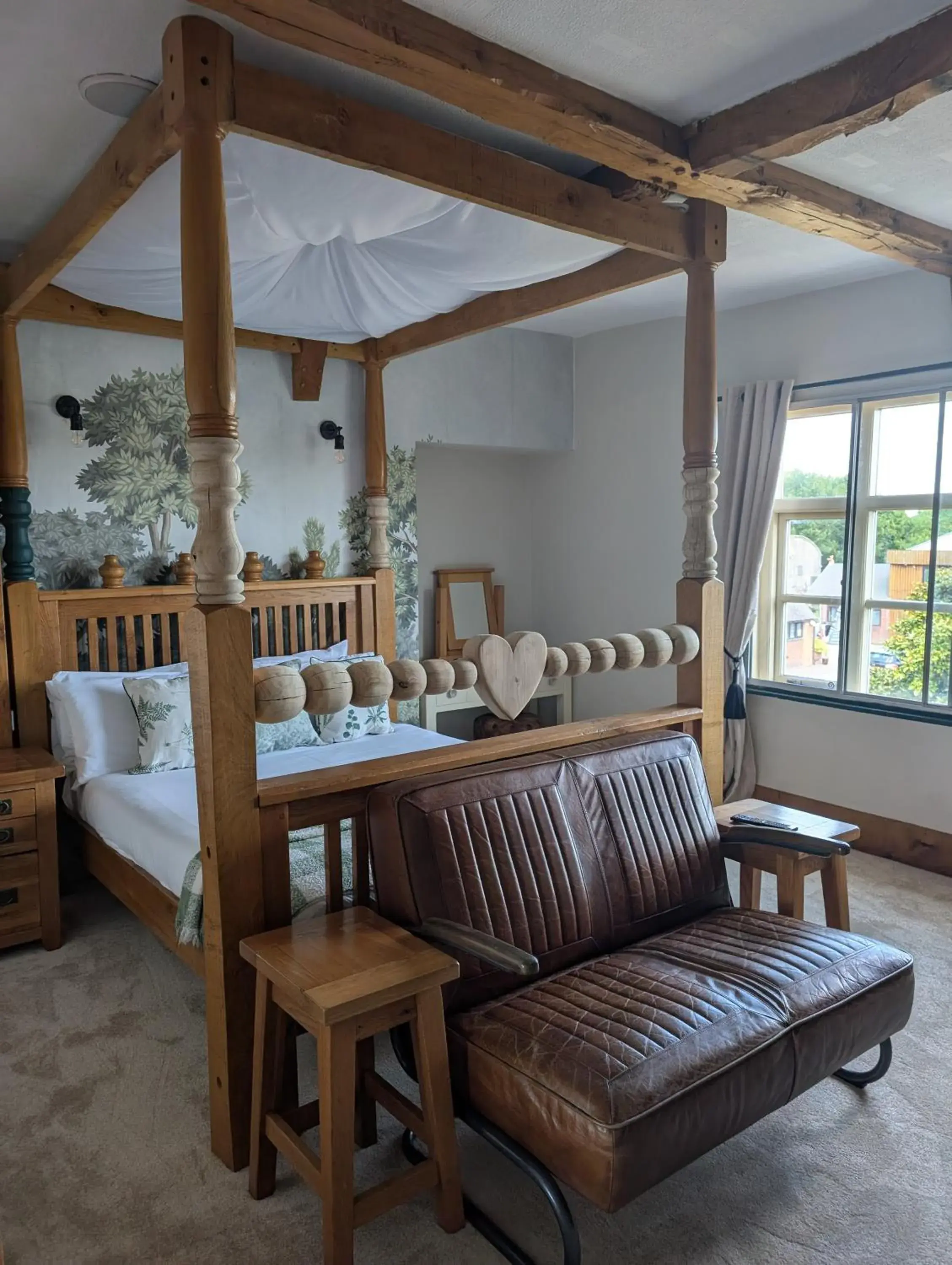 Deluxe Double Room with Bath in Heart House, NEC Deluxe Double Room with Bath in Heart House, NEC