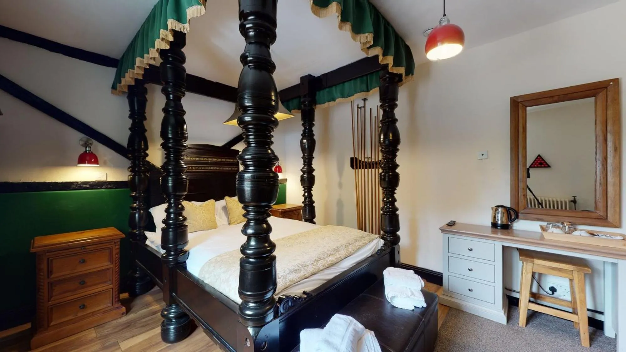 Bed in Old Hall House, NEC