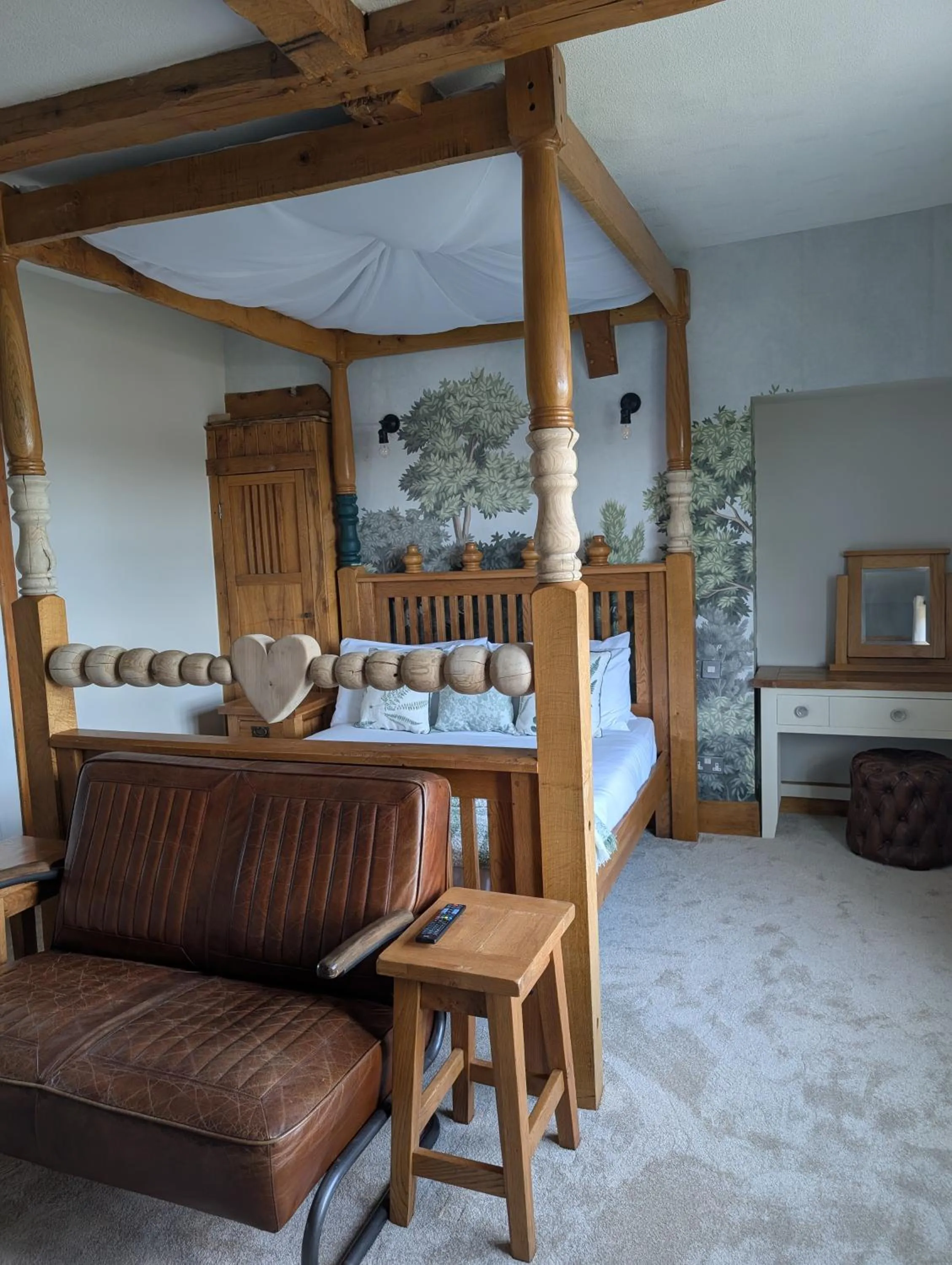 Bed in Old Hall House, NEC