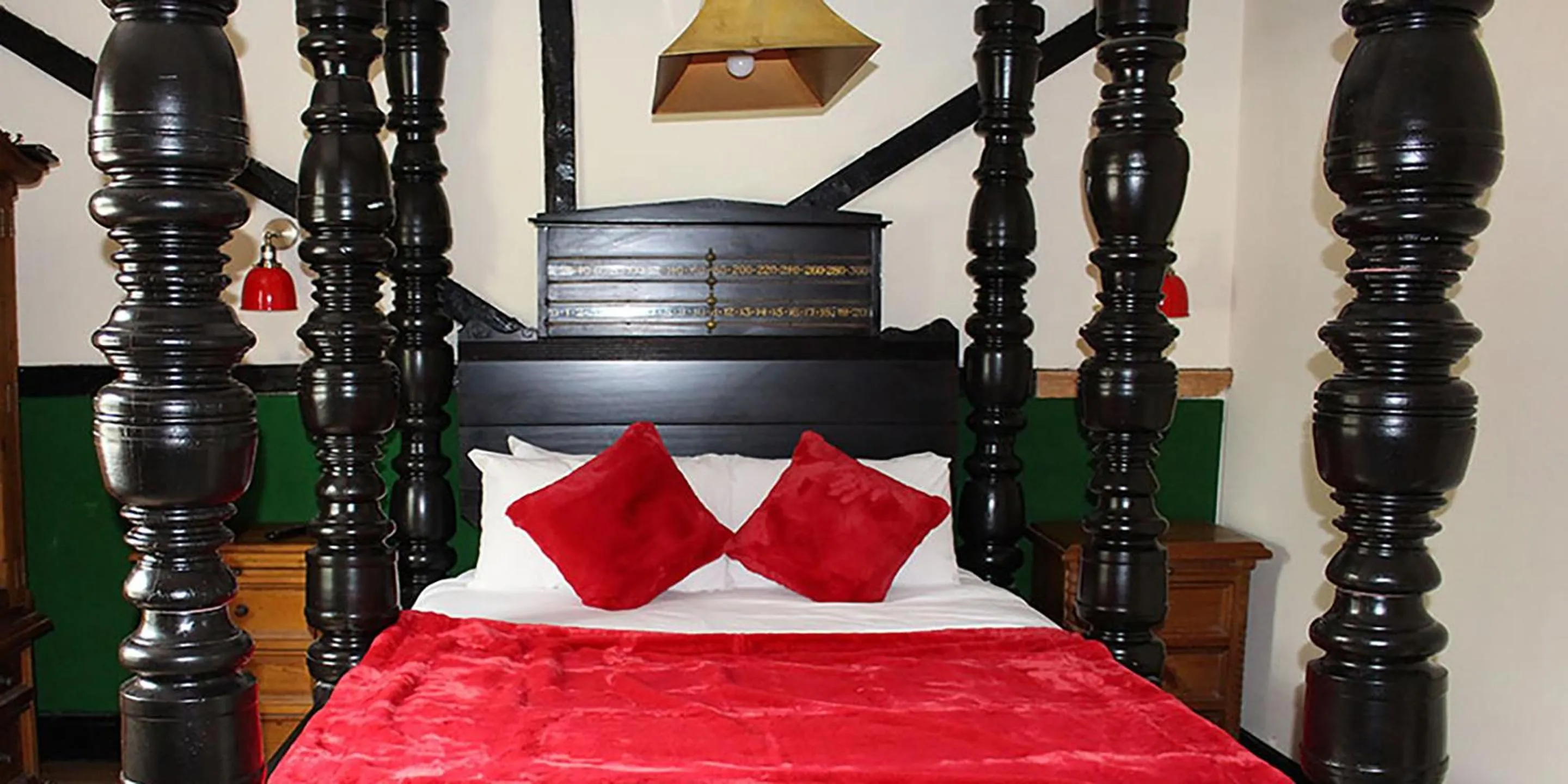 Bed in Old Hall House, NEC