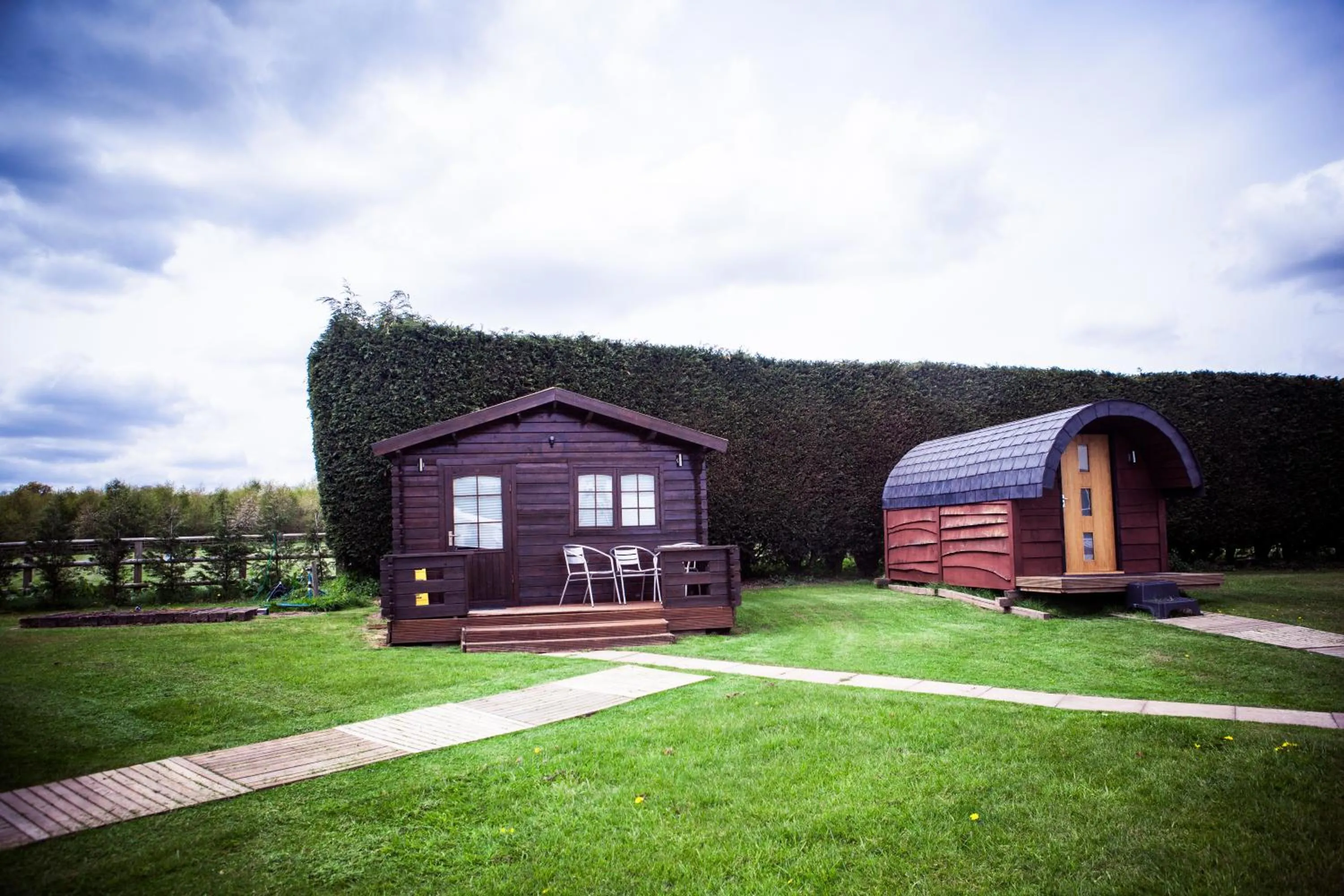 Facade/entrance in Old Hall House, NEC