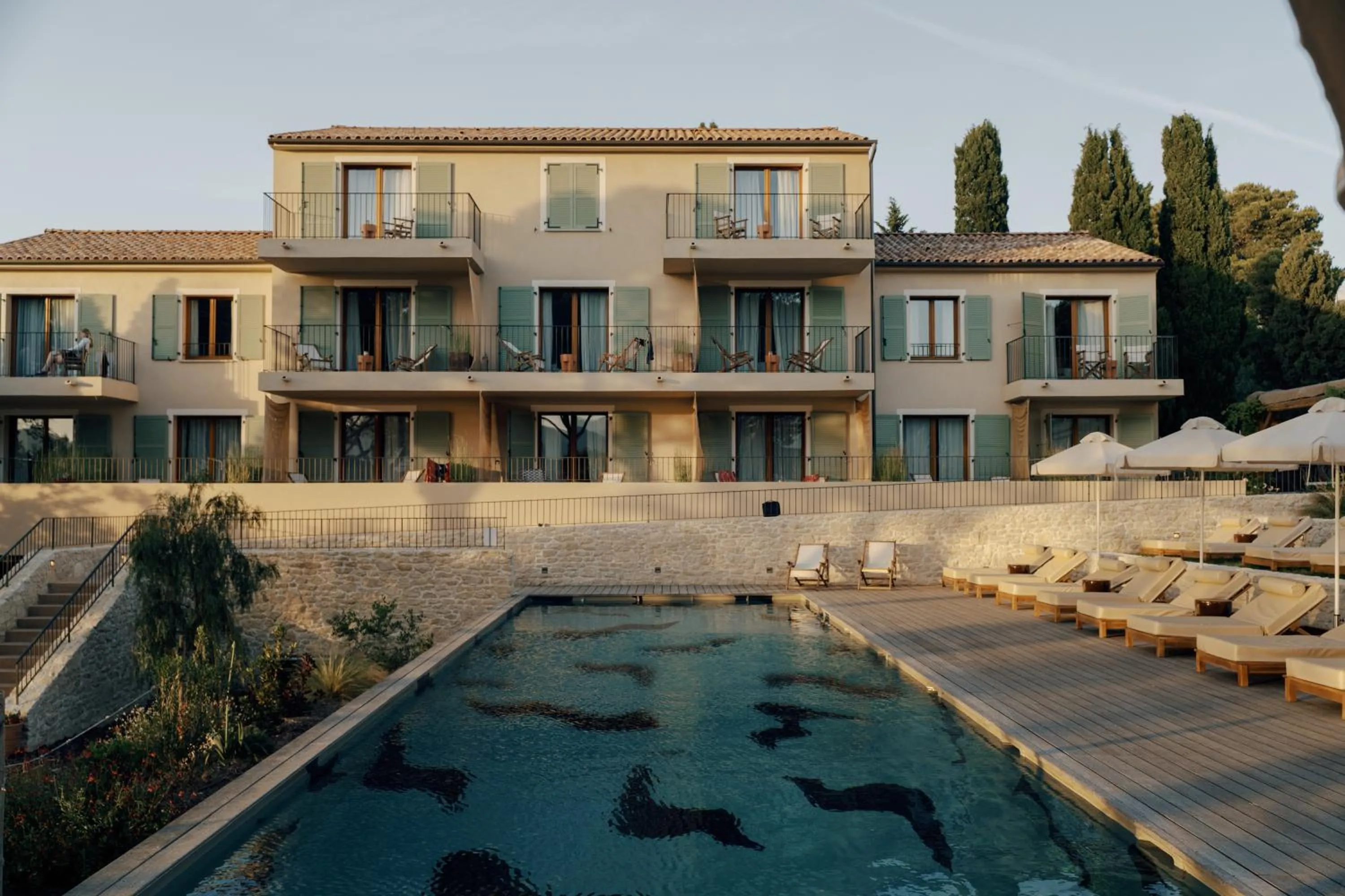 Swimming pool in Boutique Hôtel Responsable et Restaurant Basgi Basgi