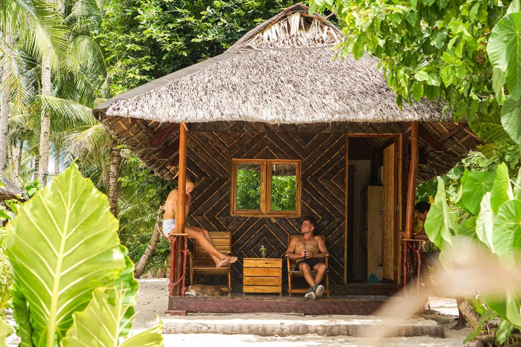 group of guests in Marahuyo Siargao